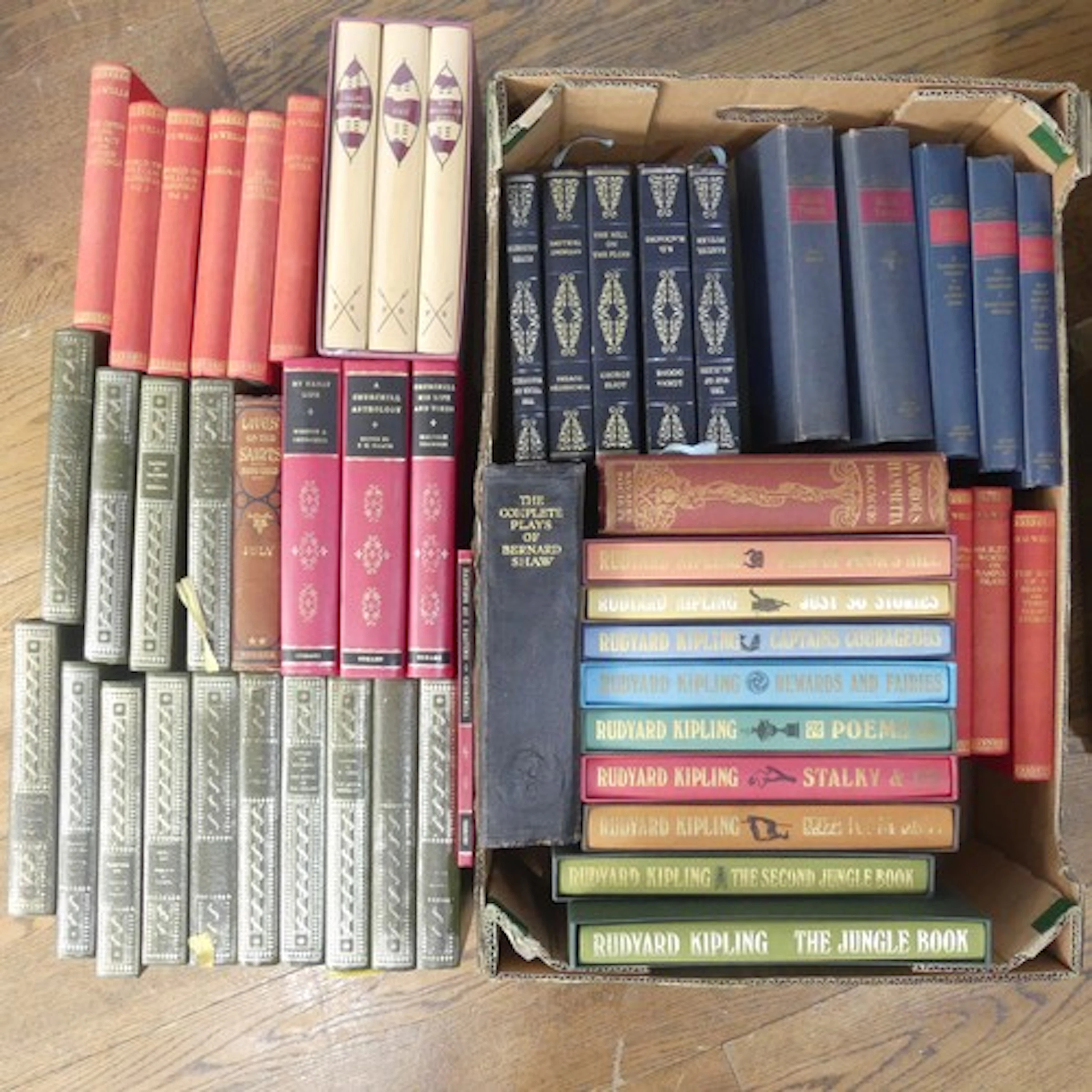 Folio Society; A quantity of Rudyard Kipling Titles, togethe...