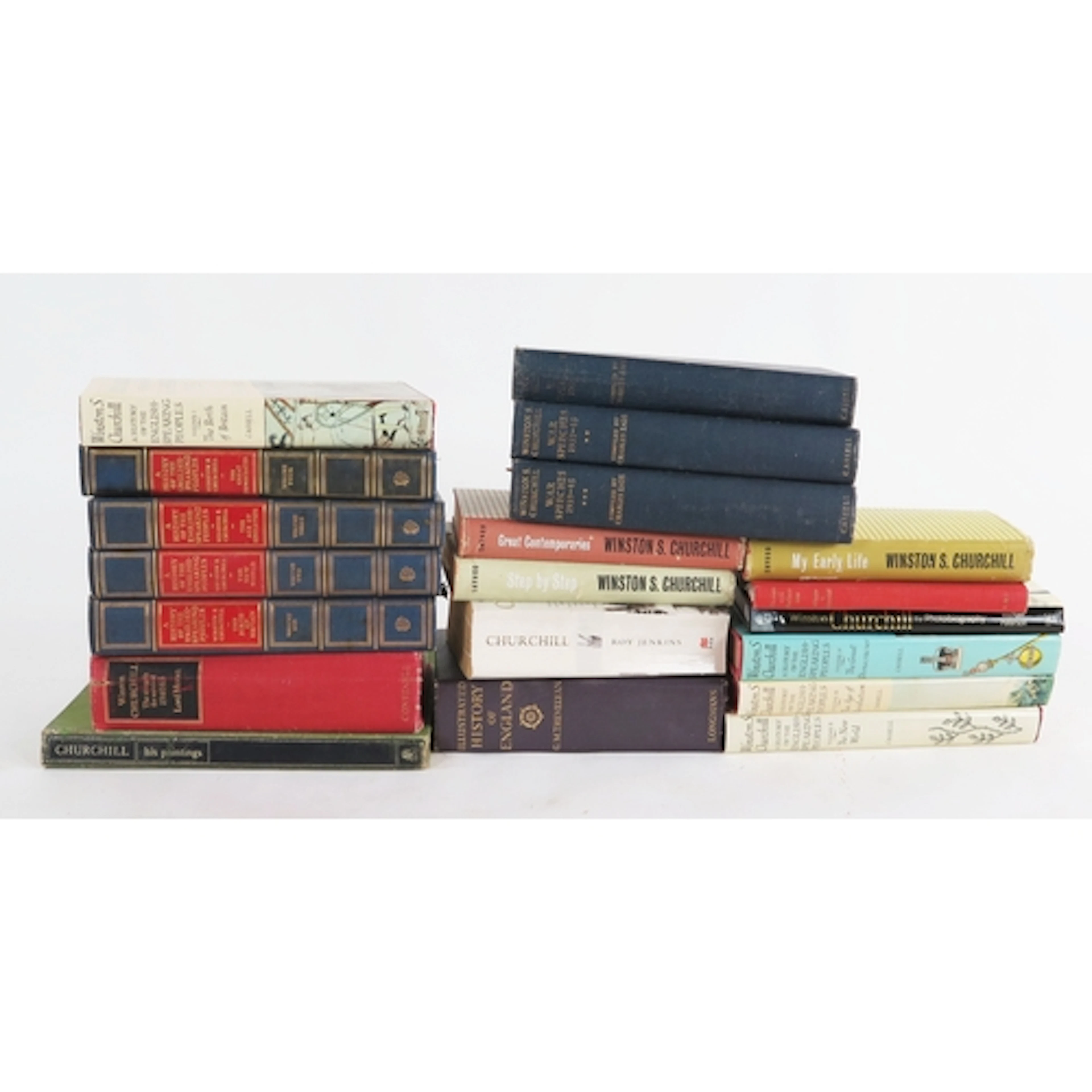 CHURCHILL (Sir Winston Spencer) A History of The English Spe...