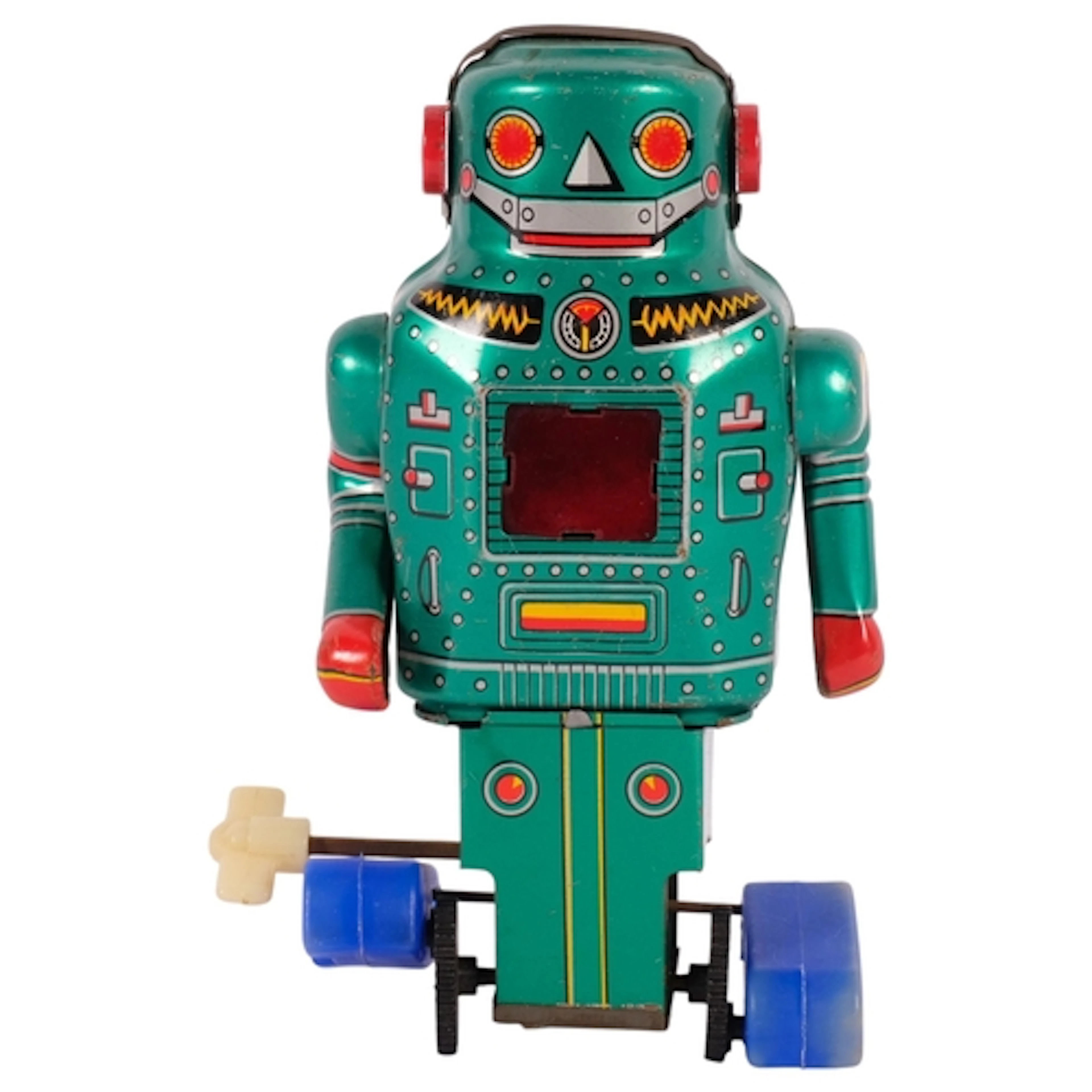 A Vintage Japanese tinplate mechanical robot, "Noguchi Might...