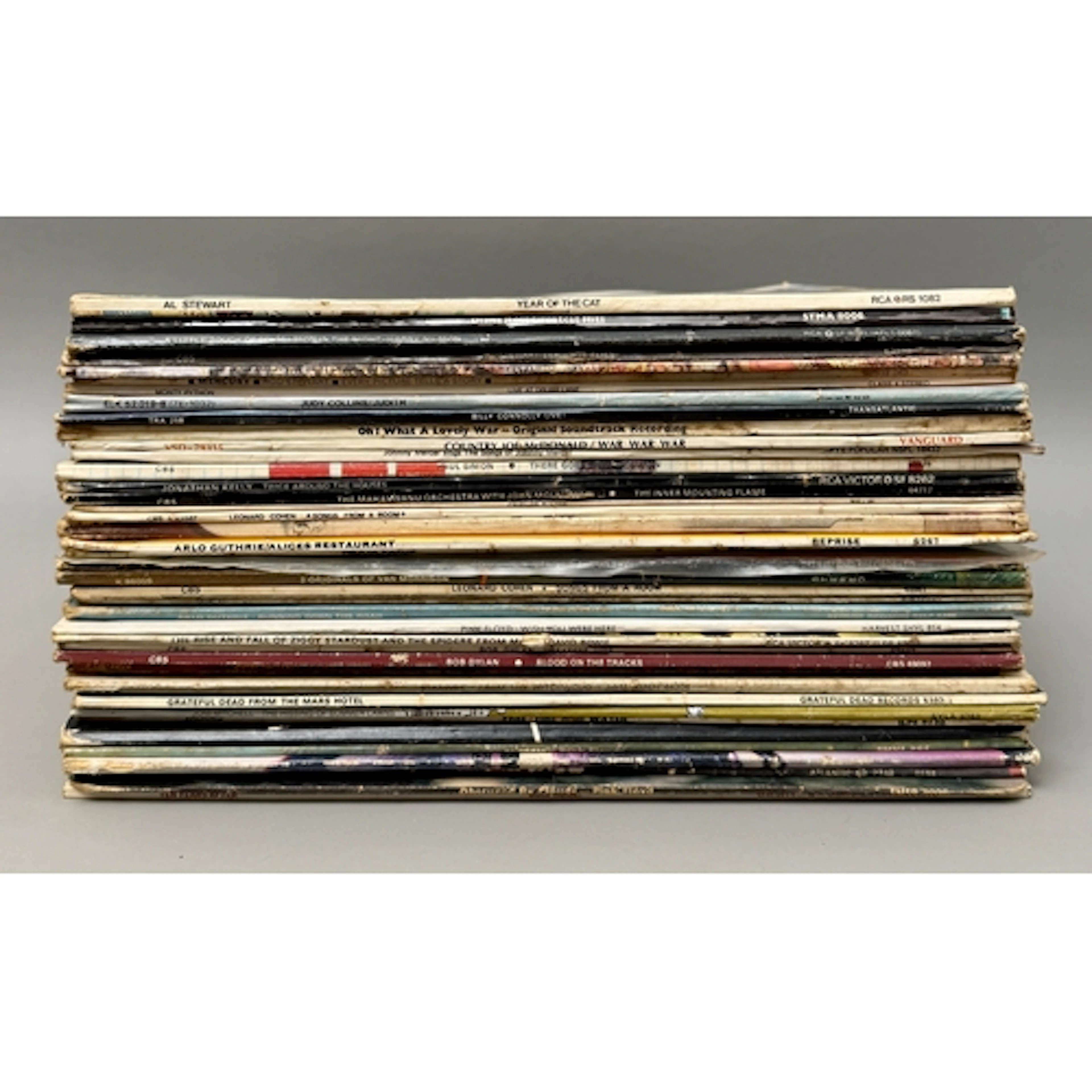 Vinyl records: approx. 40 Rock and Prog Rock LP albums - 197...