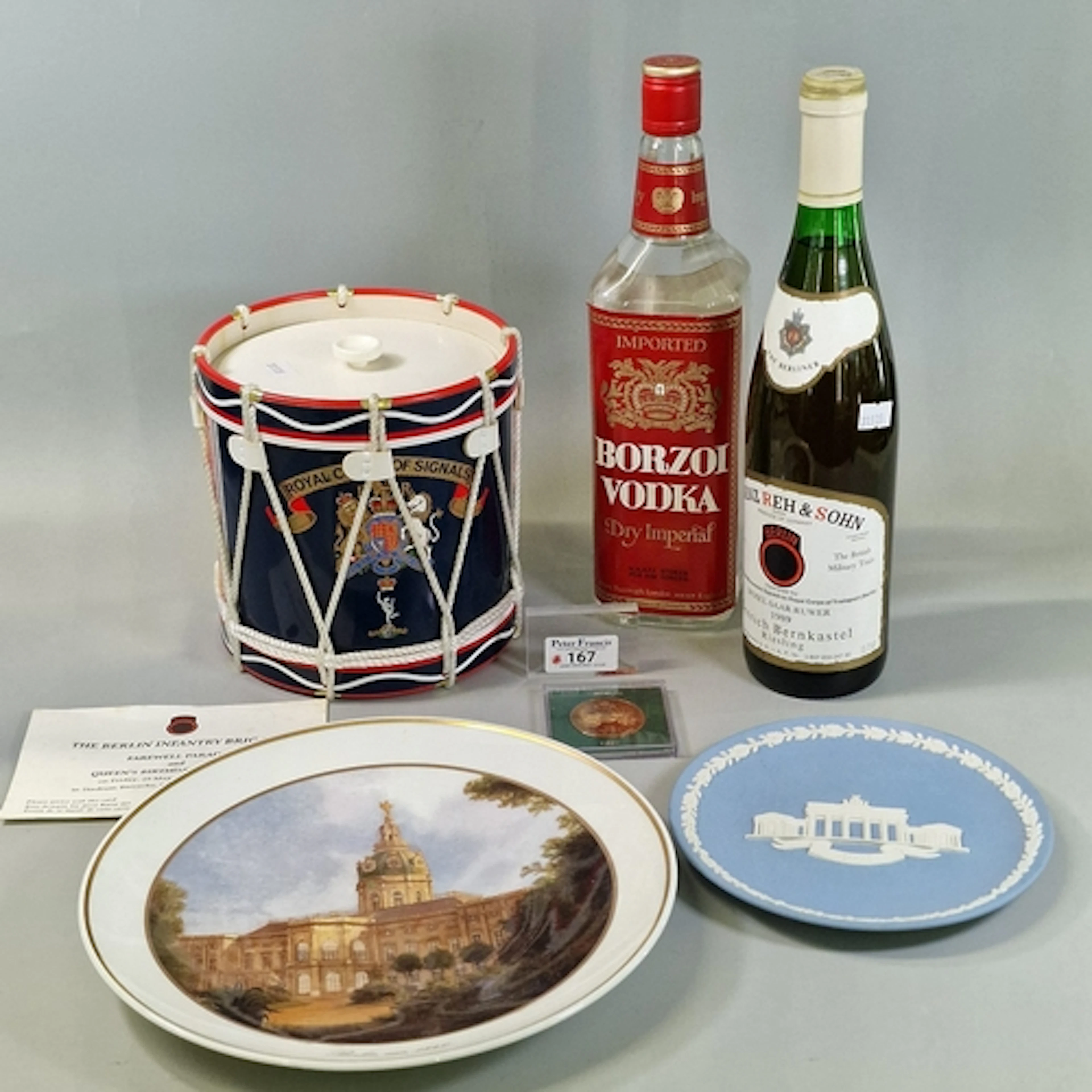 Collection of Berlin-related military interest items, compri...