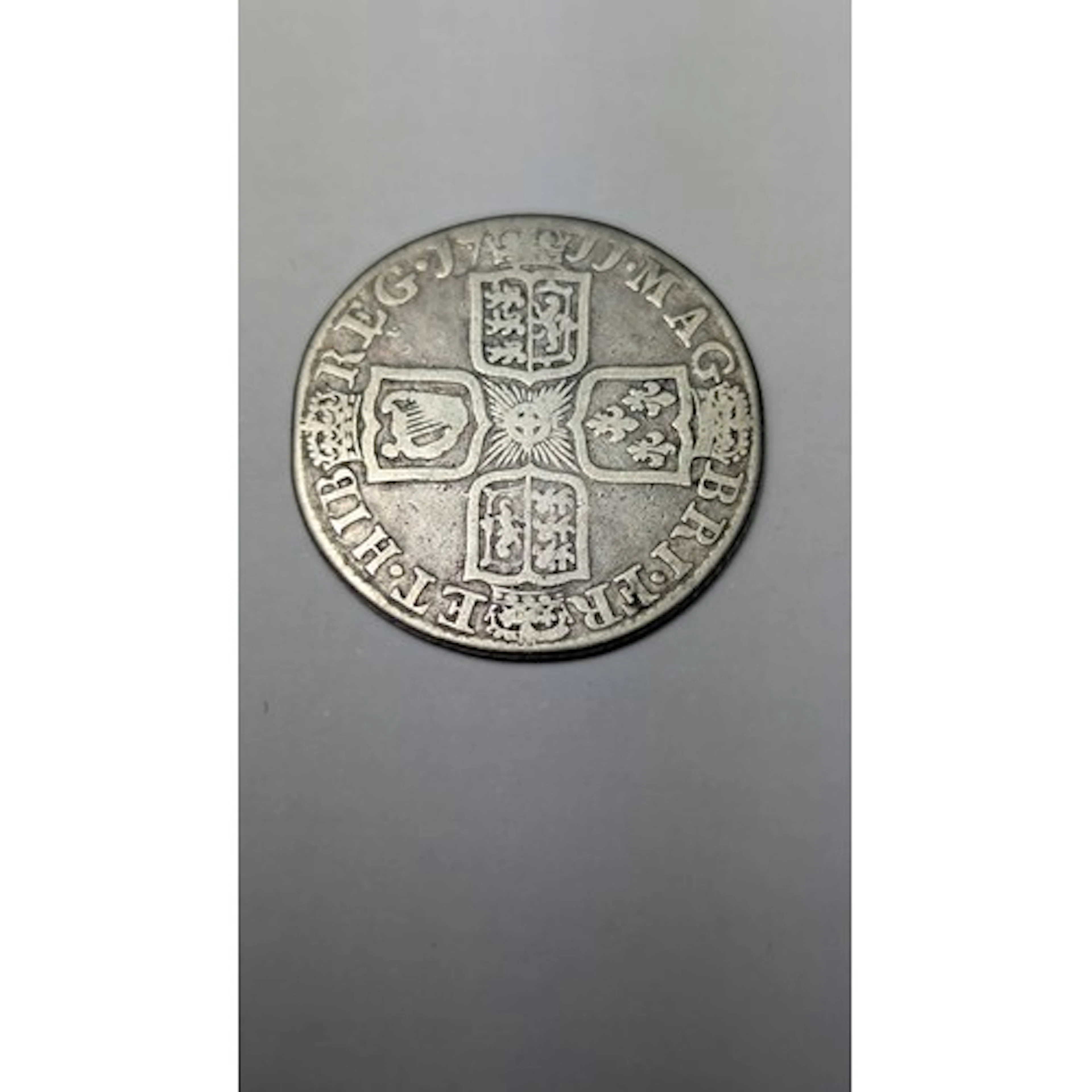 Queen Anne 1711 shilling