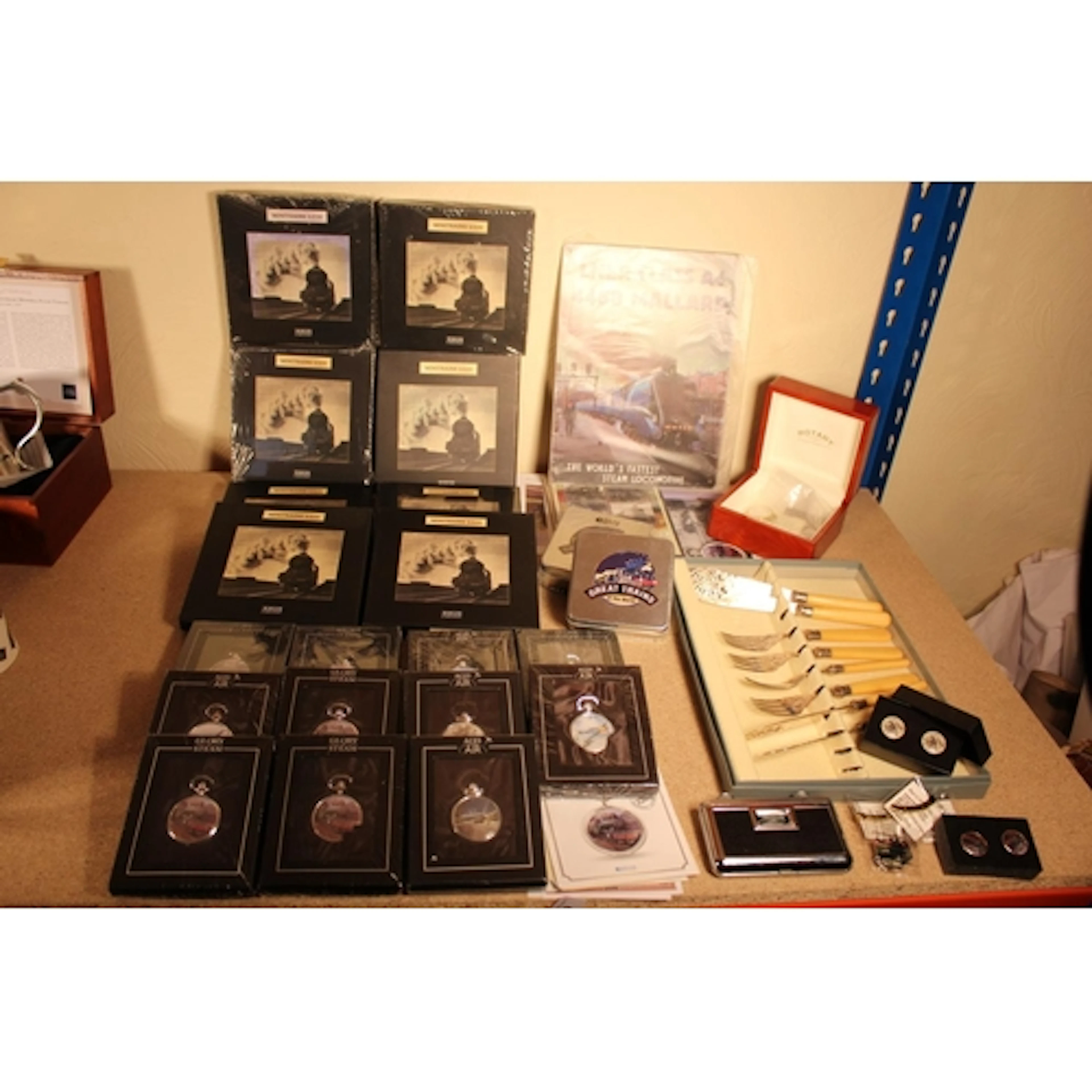 Eleven Atlas Editions Aces of the Air and Glory of Steam poc...