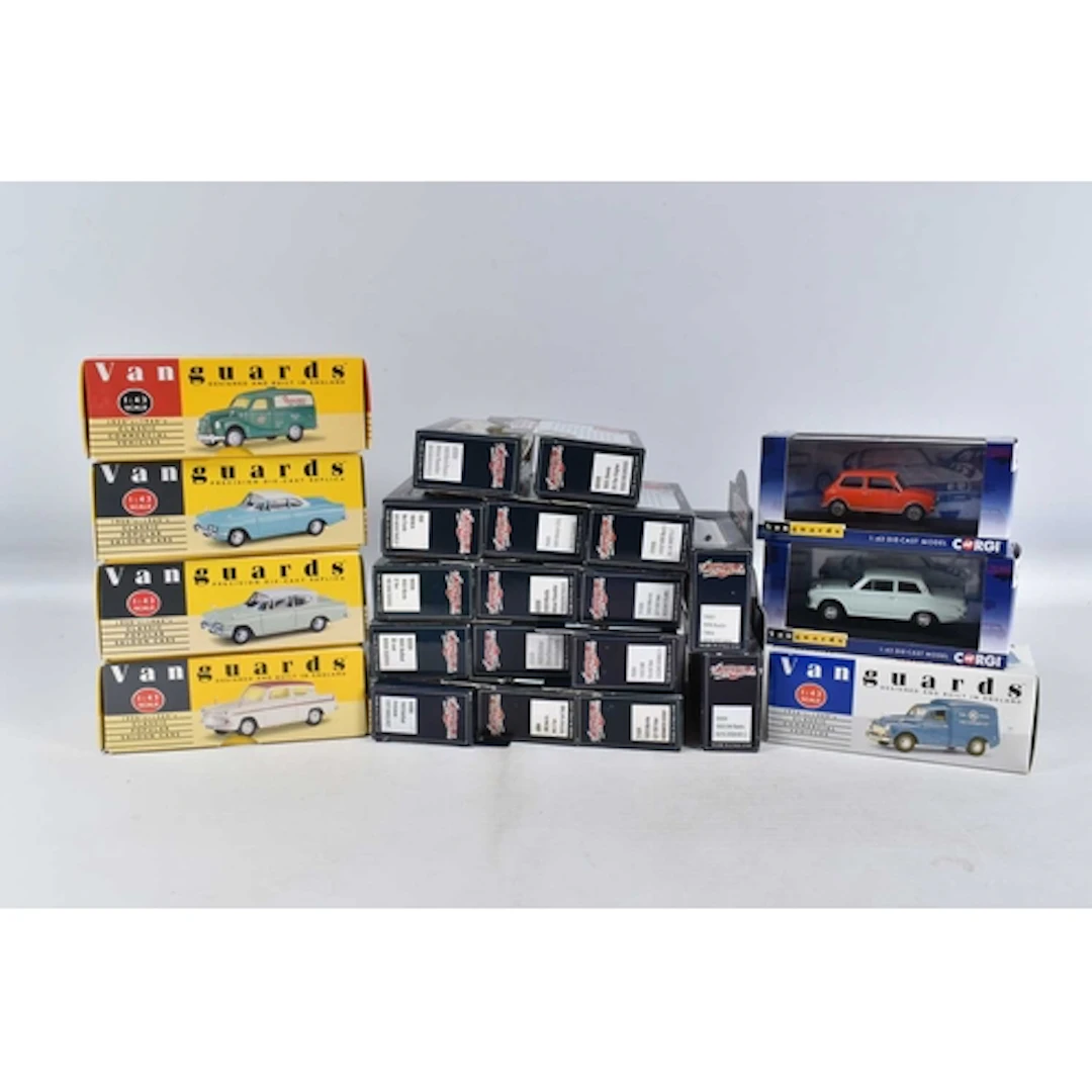 TWENTY-THREE BOXED VANGUARDS DIECAST MODELS, included is a F...