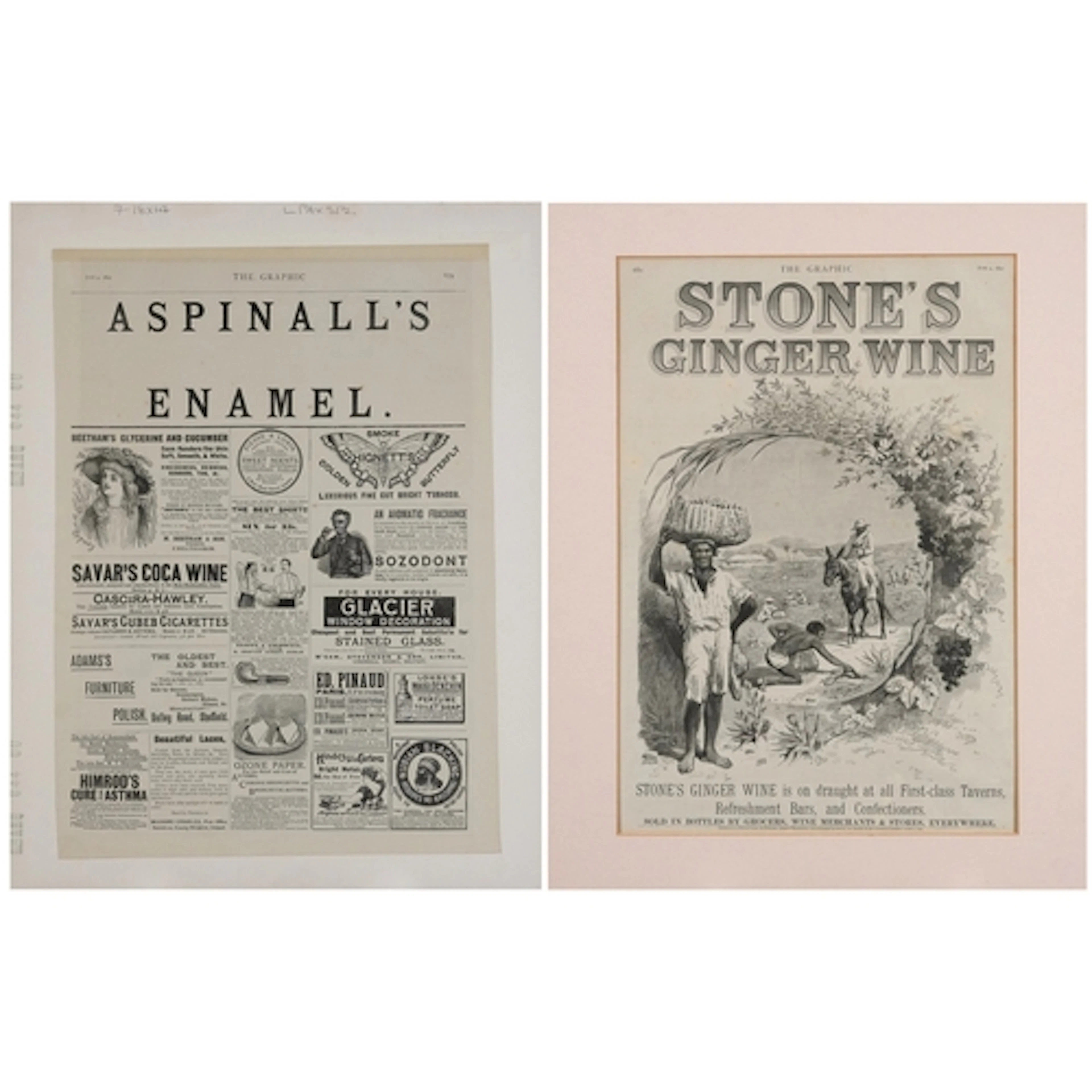 JBB - The Graphic Stone's Ginger Wine, late 19th century eng...