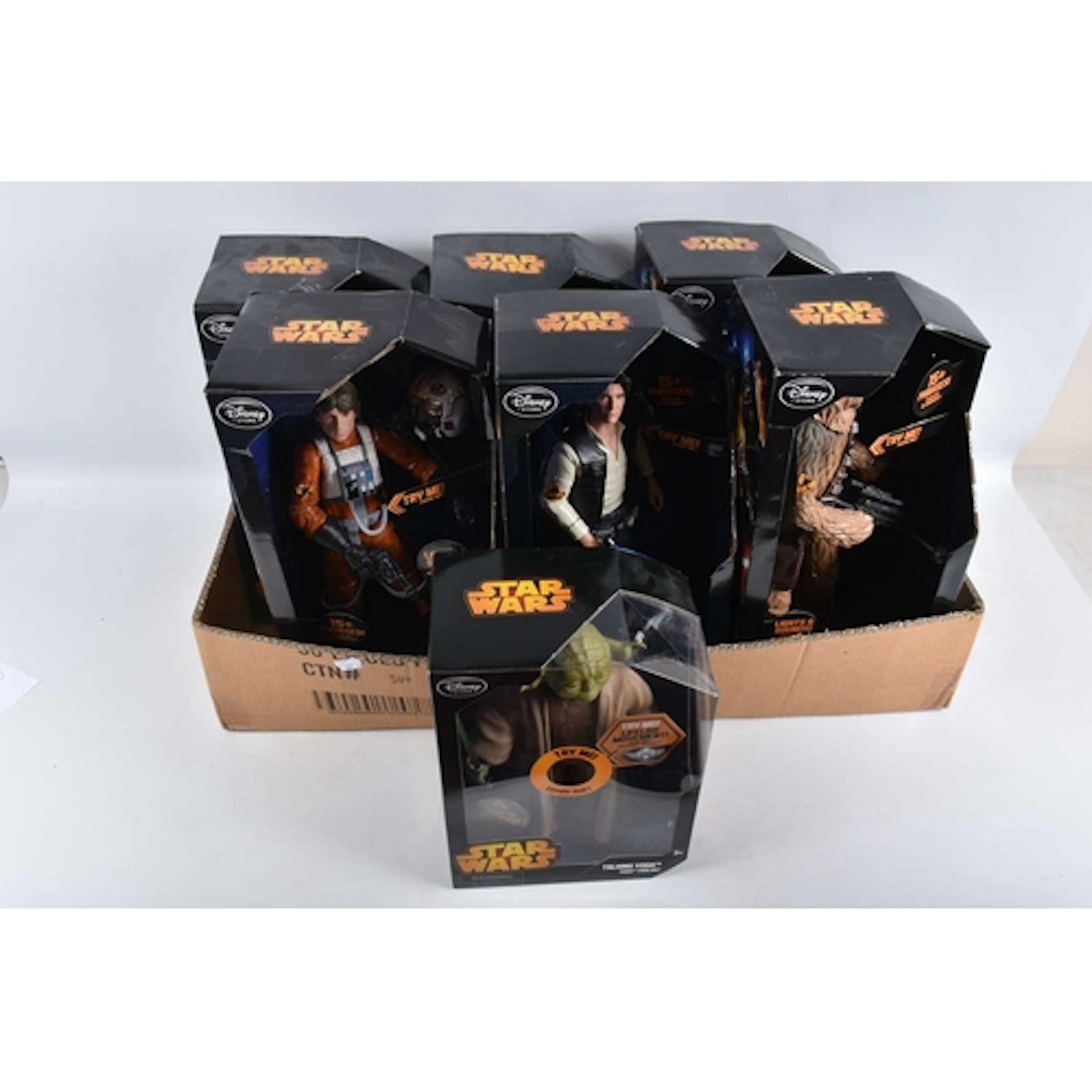 SEVEN DISNEY STORE GENUINE ORIGINAL AUTHENTIC STAR WARS TALK...