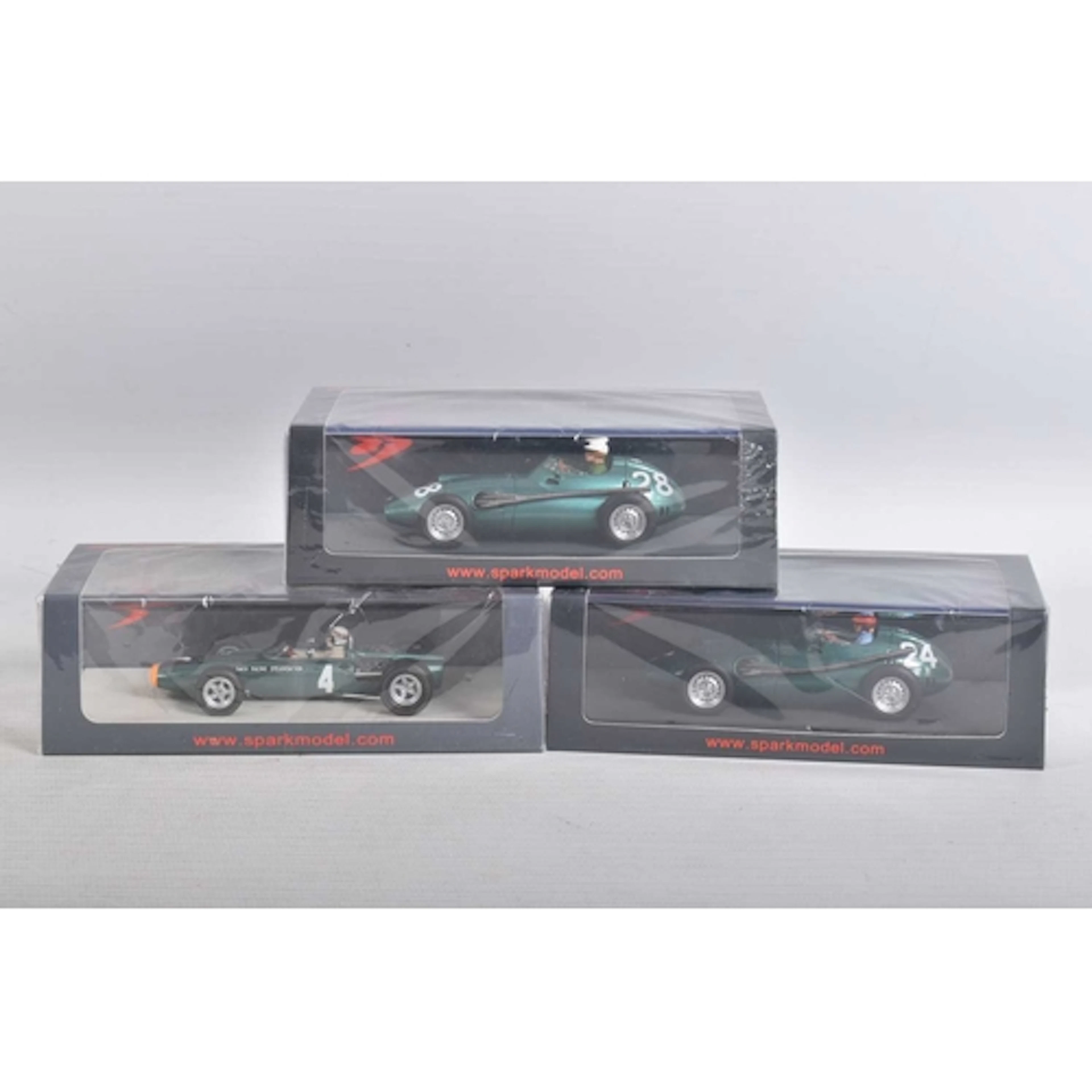 THREE BOXED SEALED MINIMAX SPARK MODEL VEHICLES, to include ...