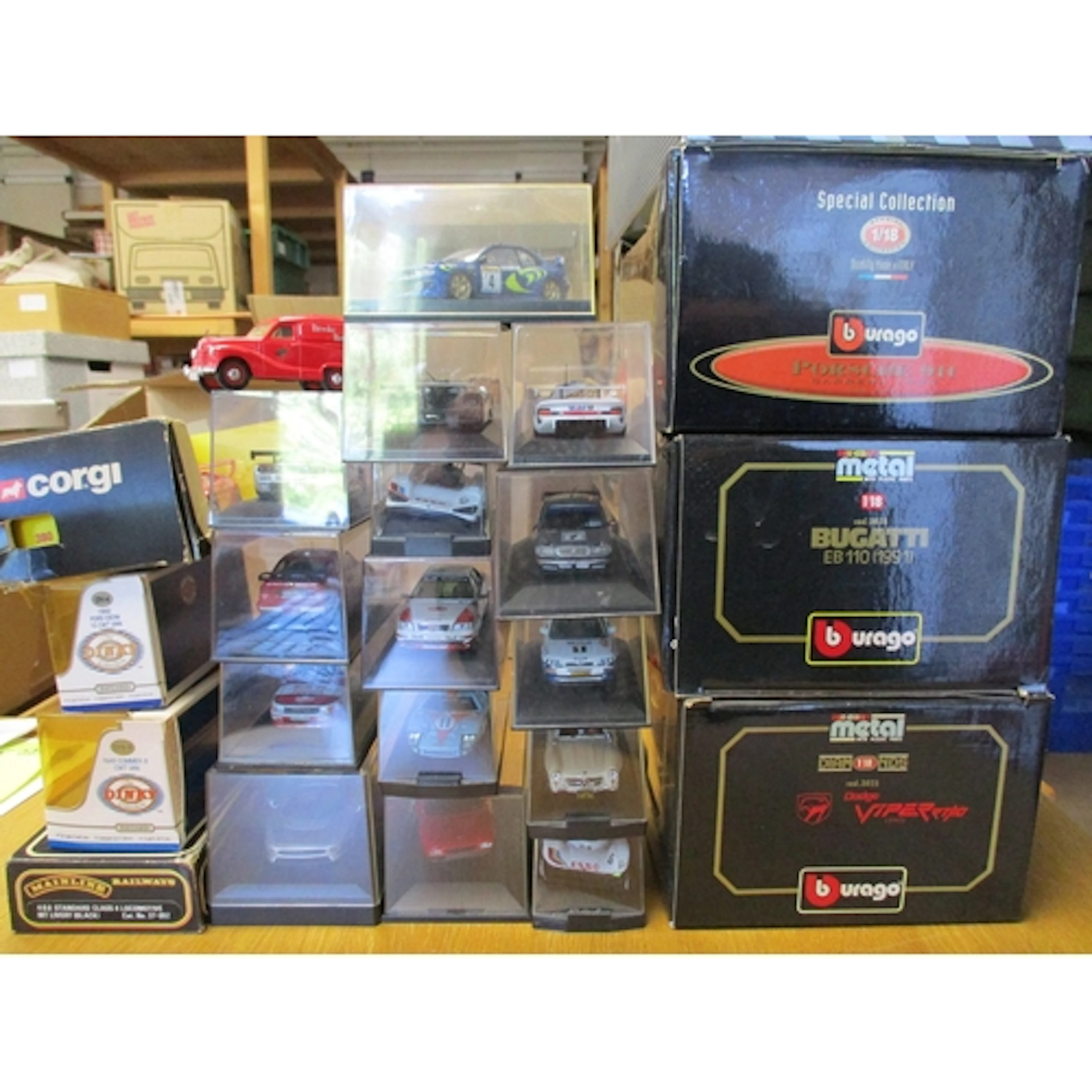 Collection generally excellent in good plus to excellent box...