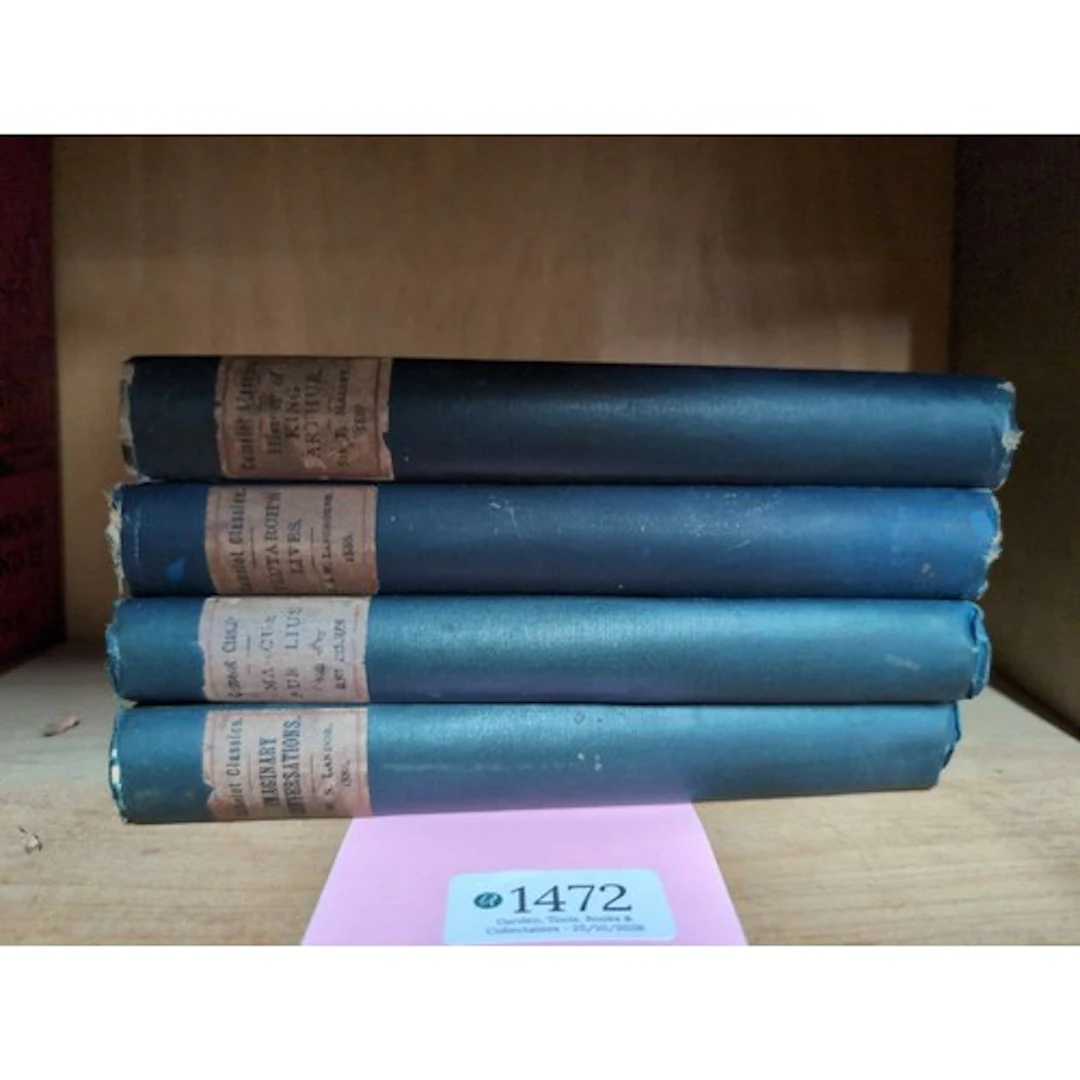 Four Camelot classic books, including "The history of King A...