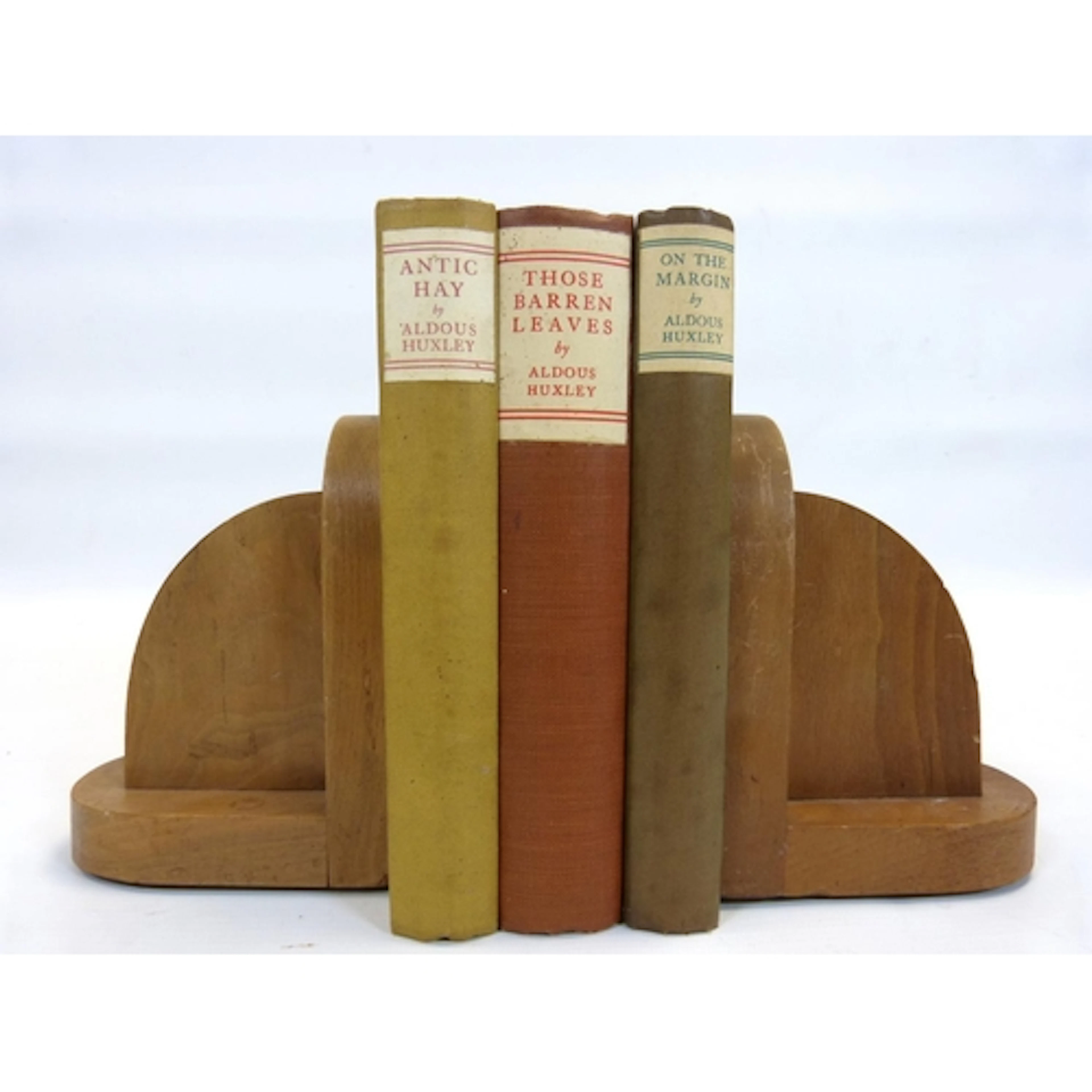 HUXLEY ALDOUS. Antic Hay, 1923; On the Margin, 19...