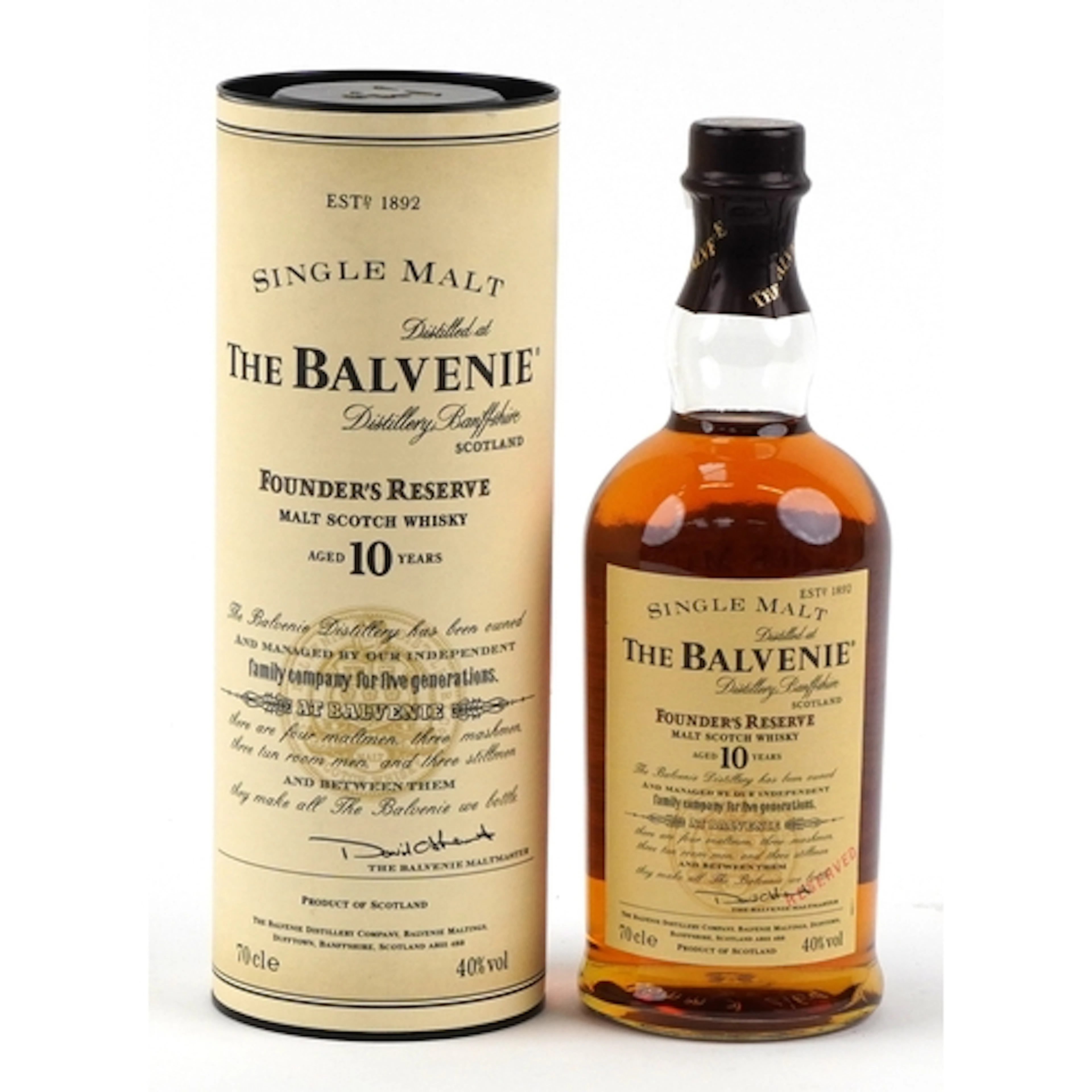 The Balvenie Distillery Banffshire Scotland - Single Malt Fo...