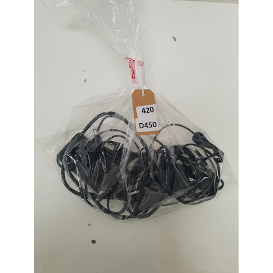 ONE BAG OF LAPTOP CHARGERS