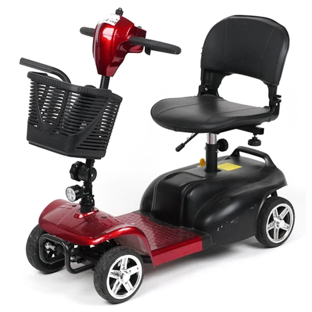 Electric single seated mobility scooter with charger lead an...