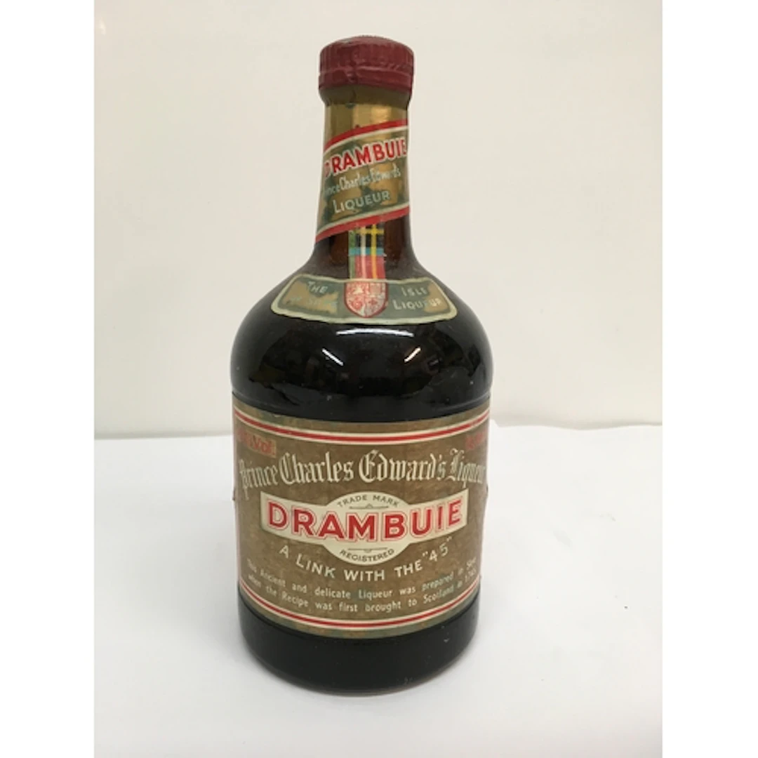 A bottle of Drambuie