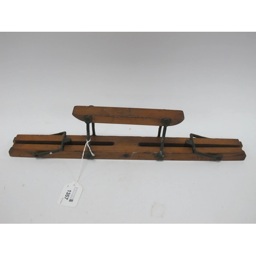 Gamekeepers Catch Game Carrier, circa 1900, in wood with dro...