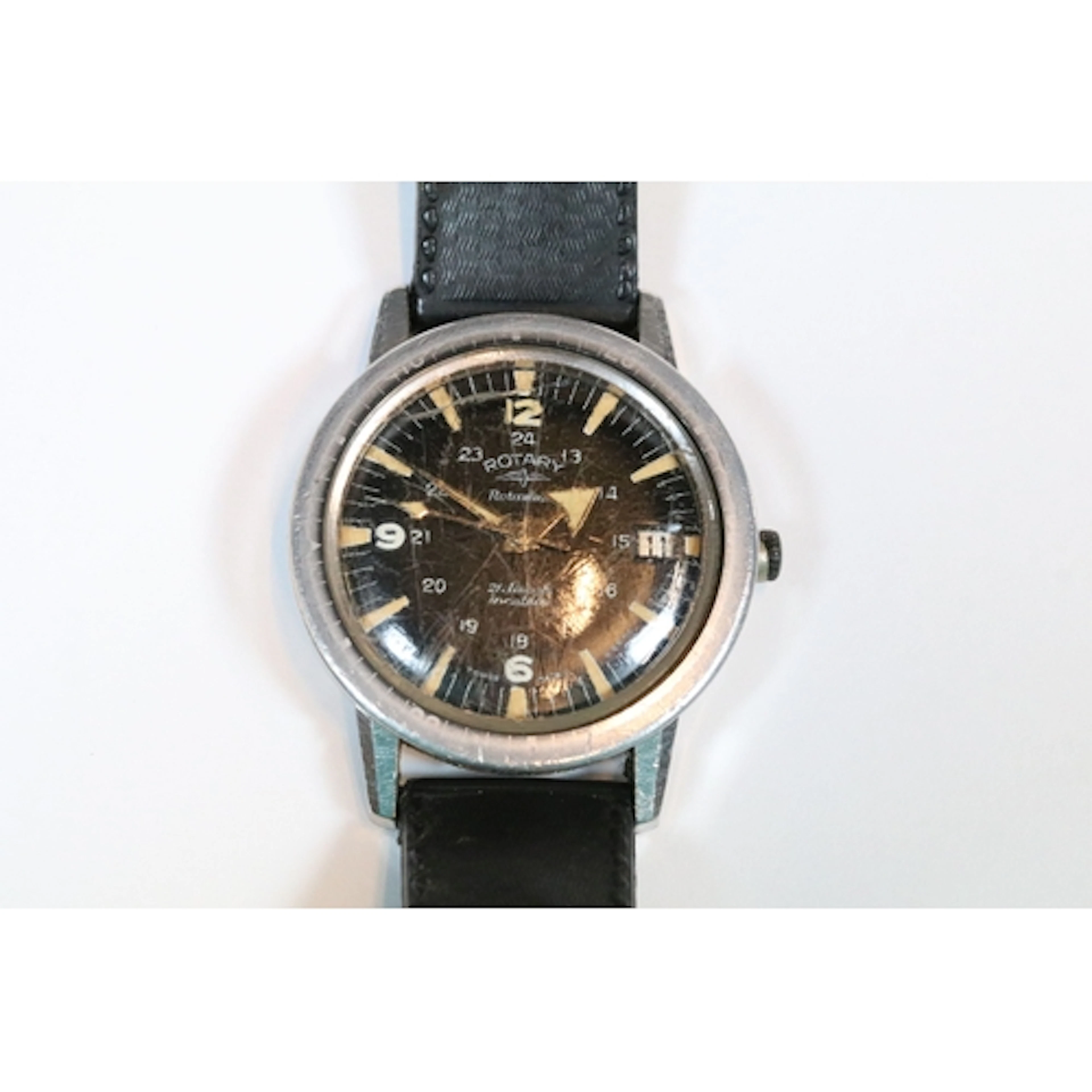 1960's Rotary 'Aquaplunge' waterproof Automatic Gents Diver'...