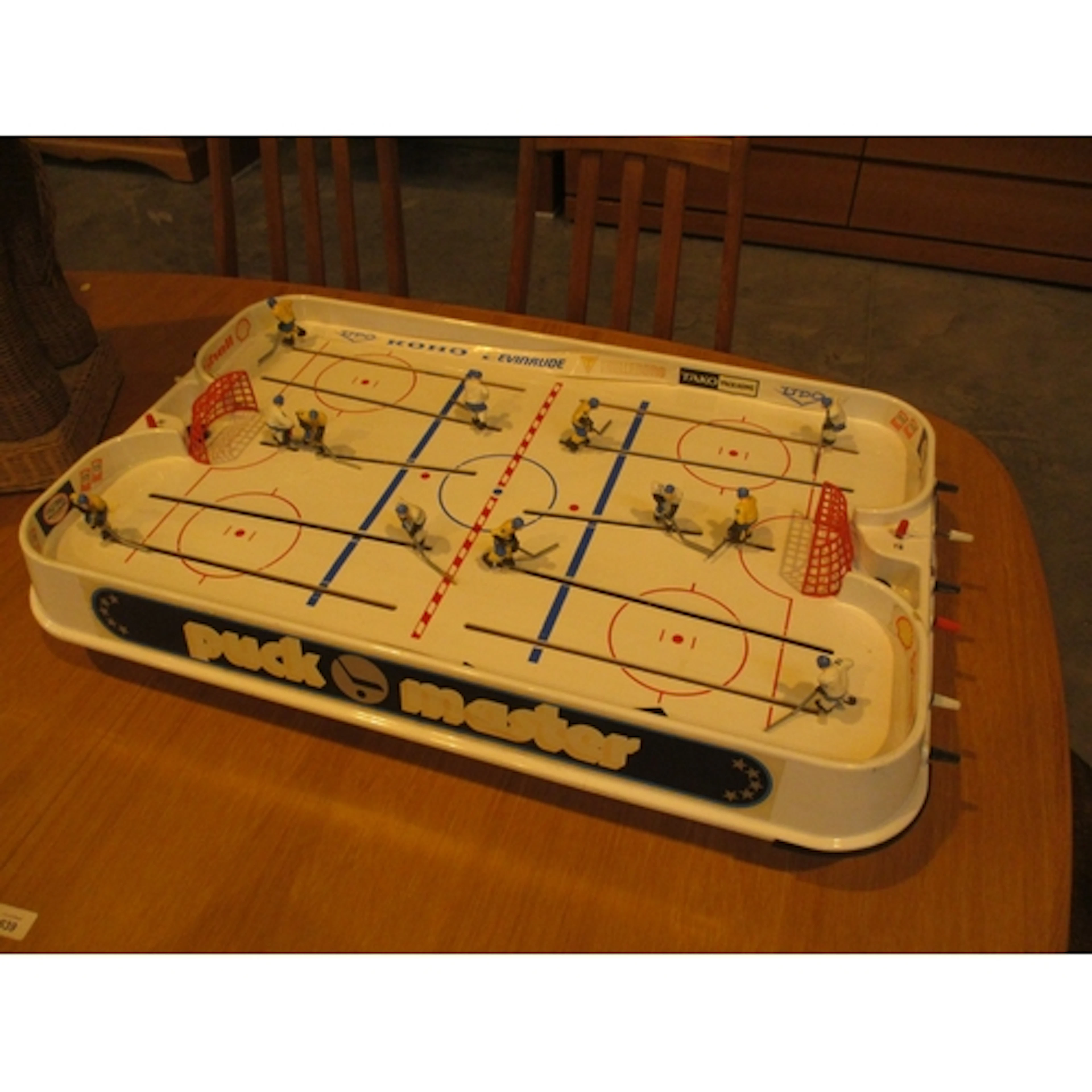 Puck Master Table Top Ice Hockey Game