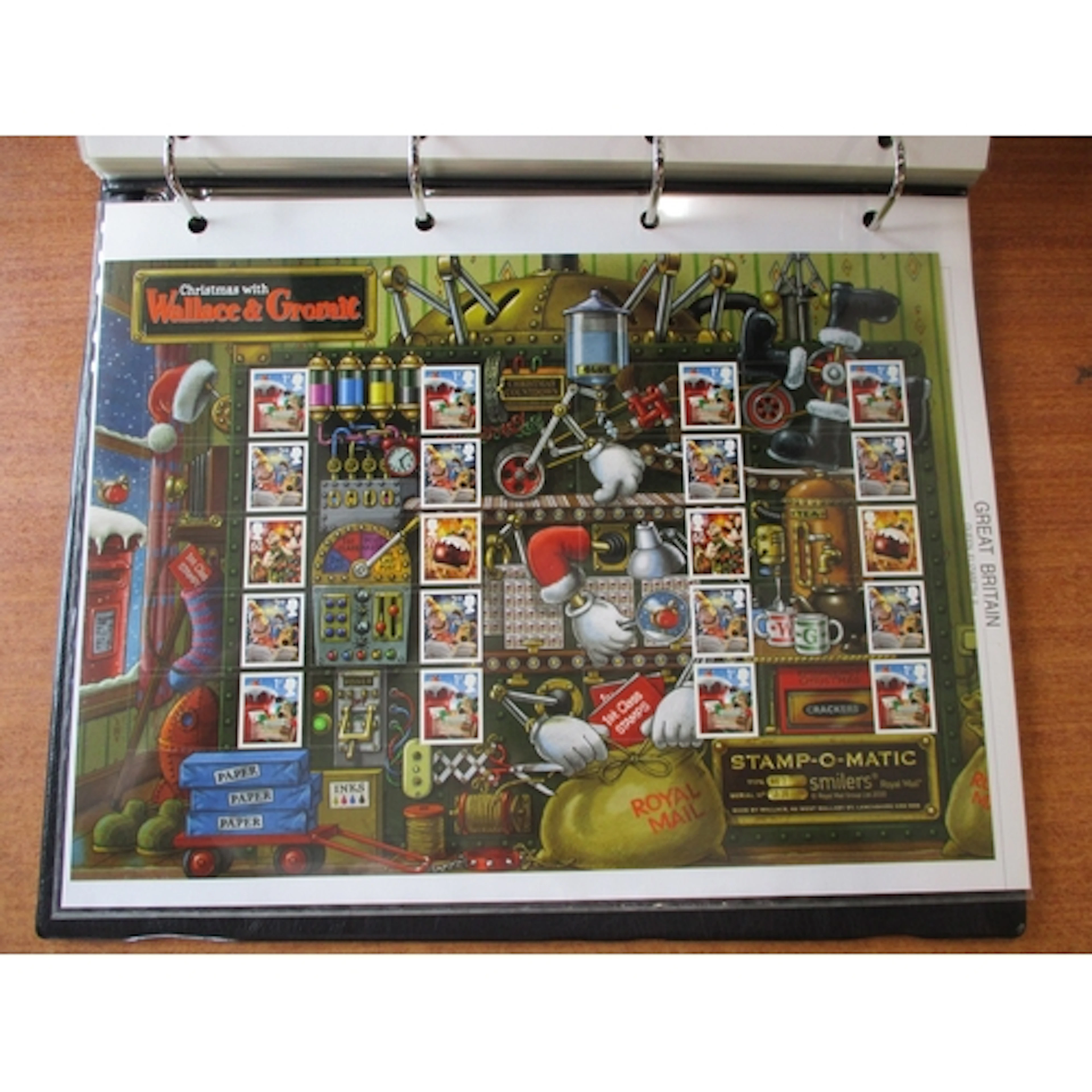 Decimals UM, Smilers in 2 Royal Mail binders with a range fr...