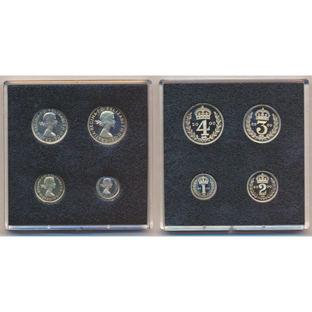 2000 Maundy silver proof FDC set of 4. (Y)