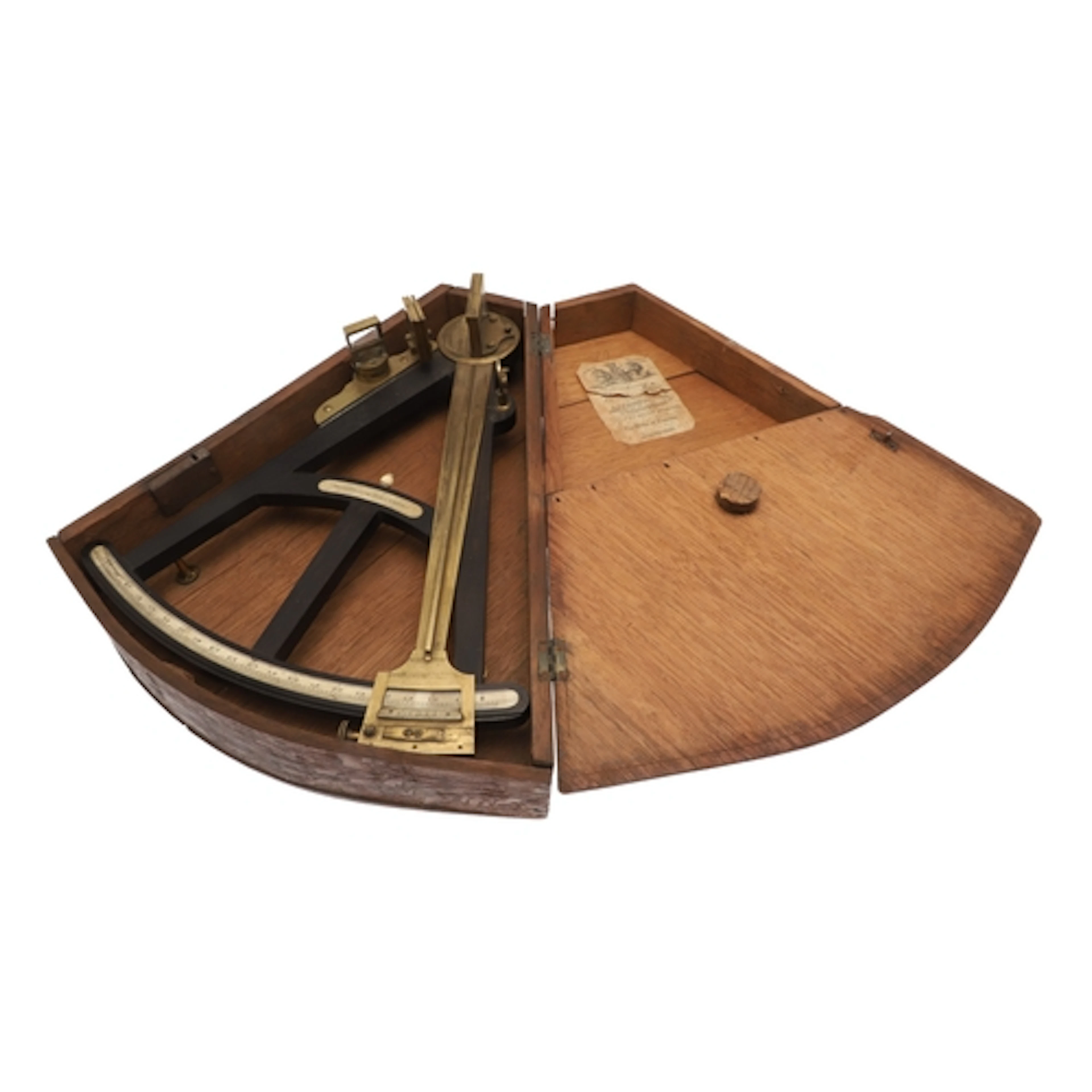 EARLY 19THC MARINE OCTANT - THOMAS JONES. A marine ebony and...
