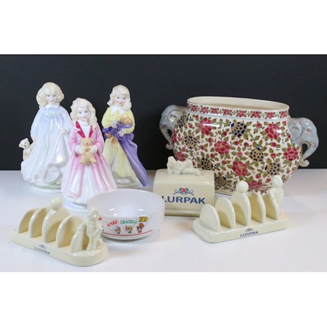 Group of three Royal Doulton limited edition figures, compri...