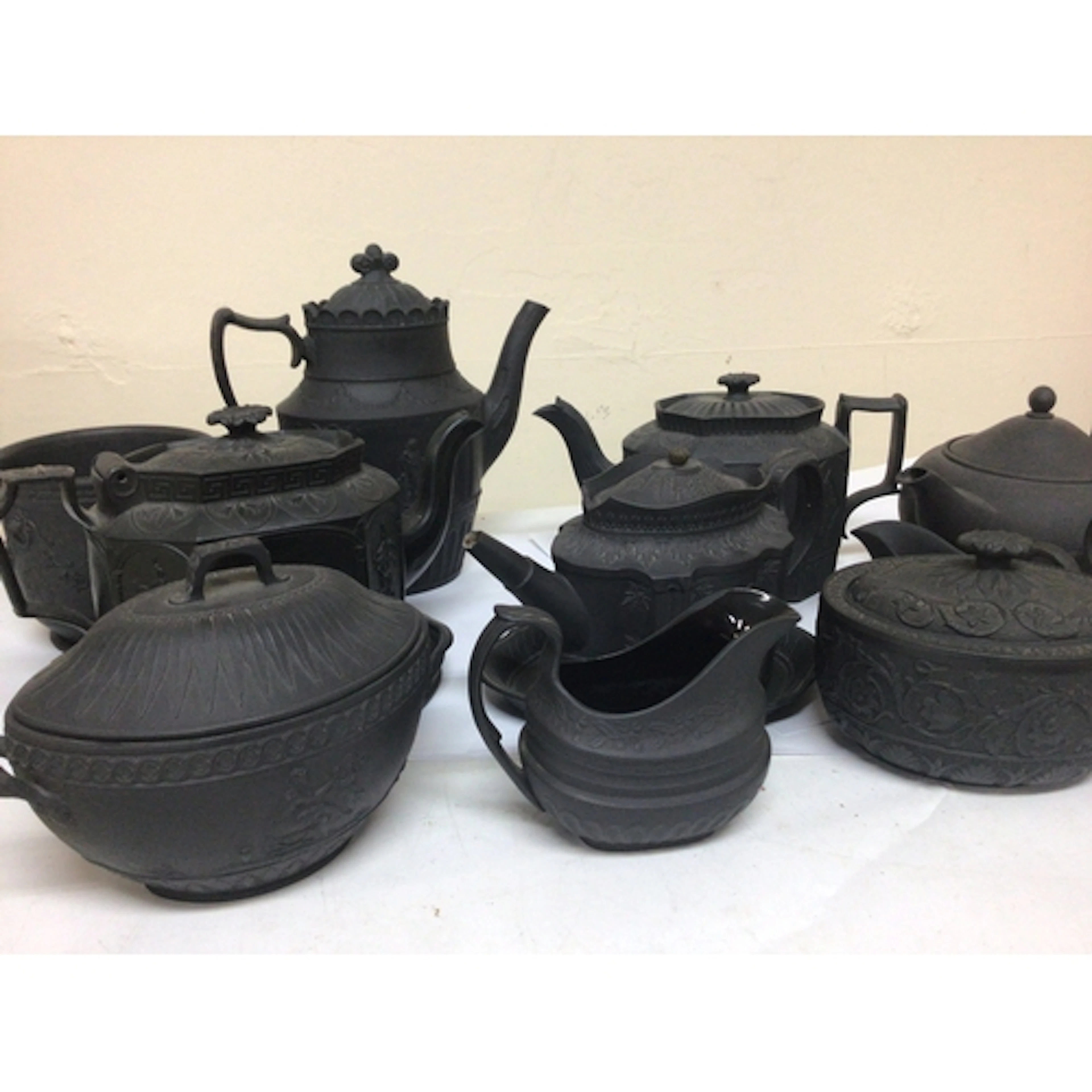A collection of 19th century and later Wedgwood and ot...