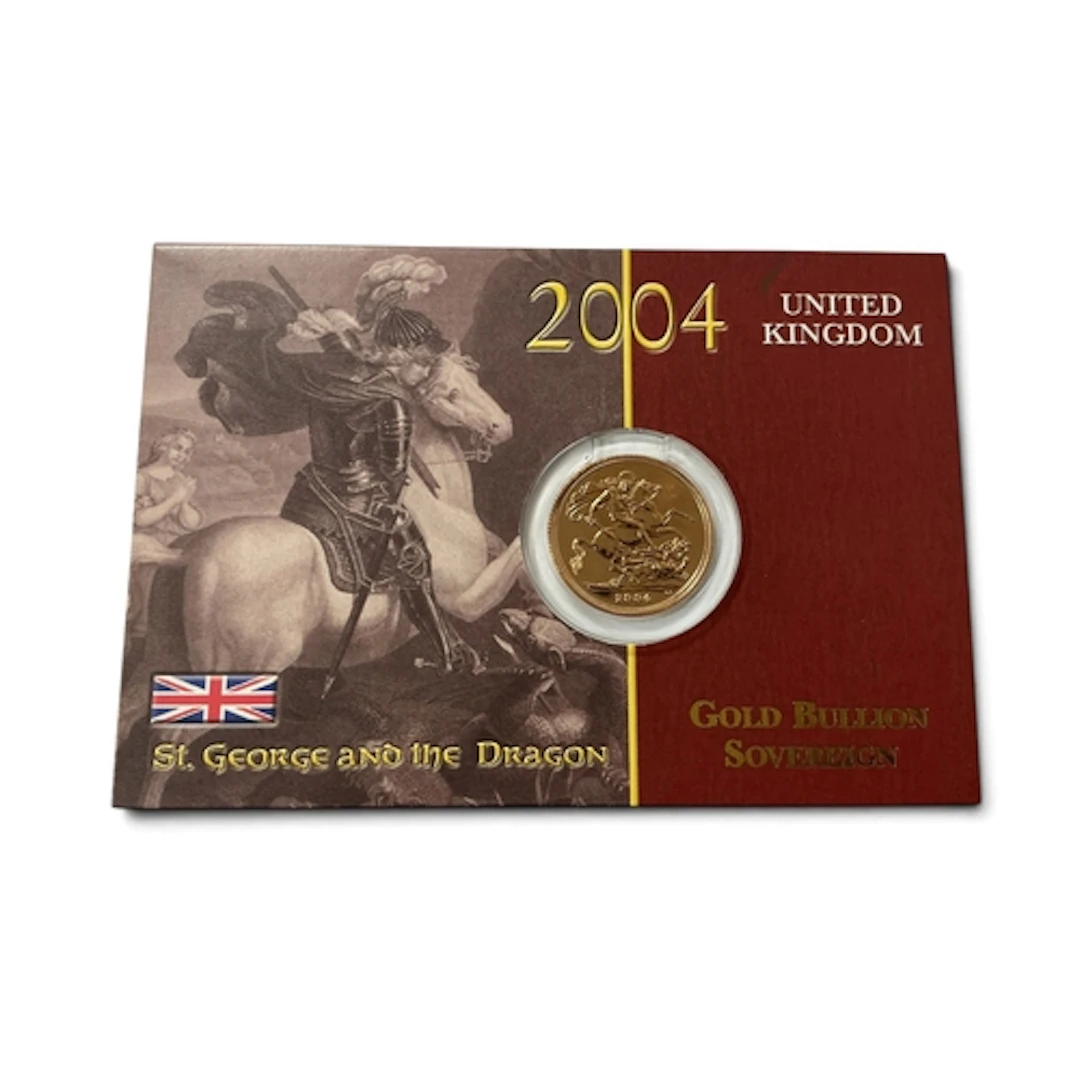 2004 Royal Mint Gold Sovereign.