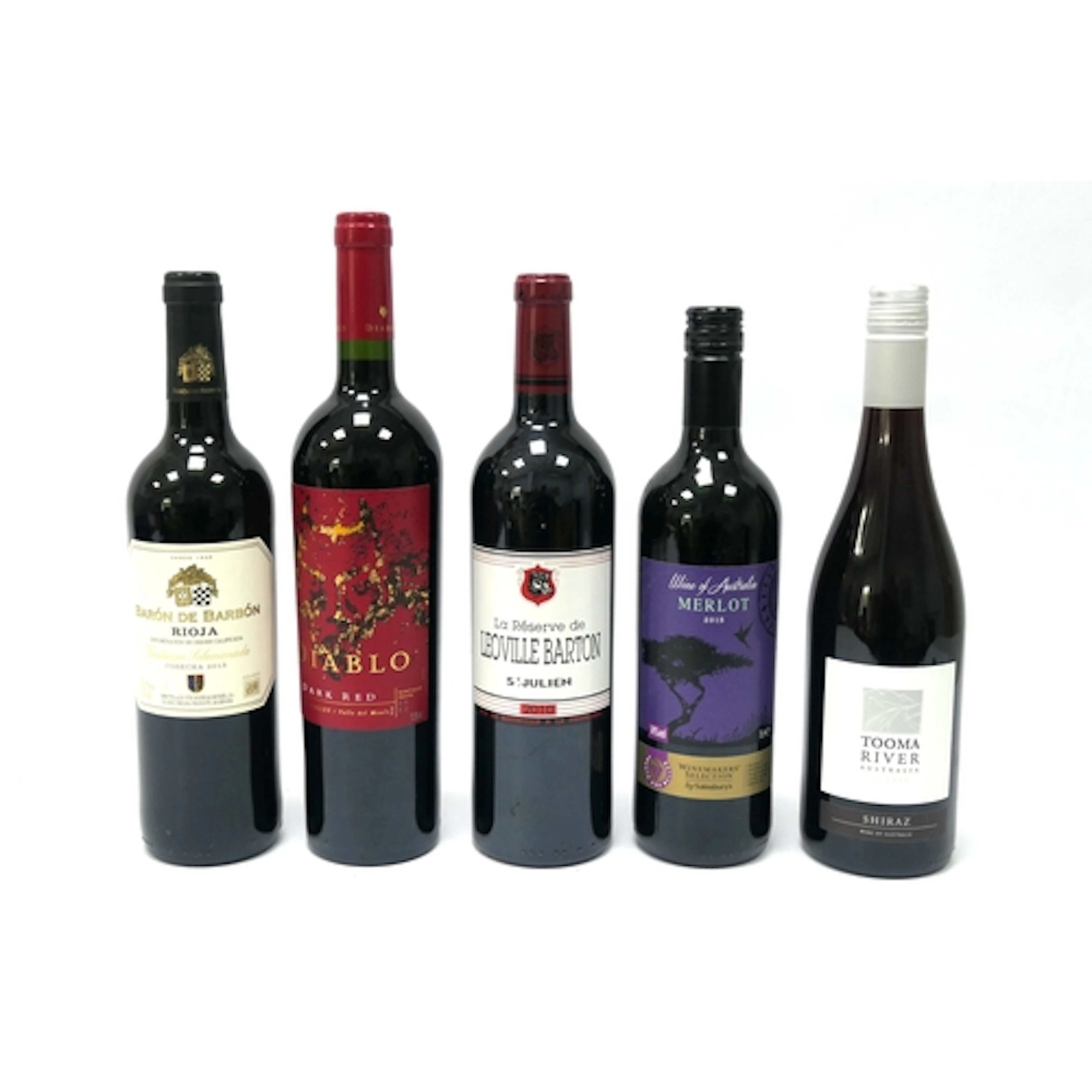 Wines - Baron De Barbon Rioja; La Reserve de Leoville Barton...