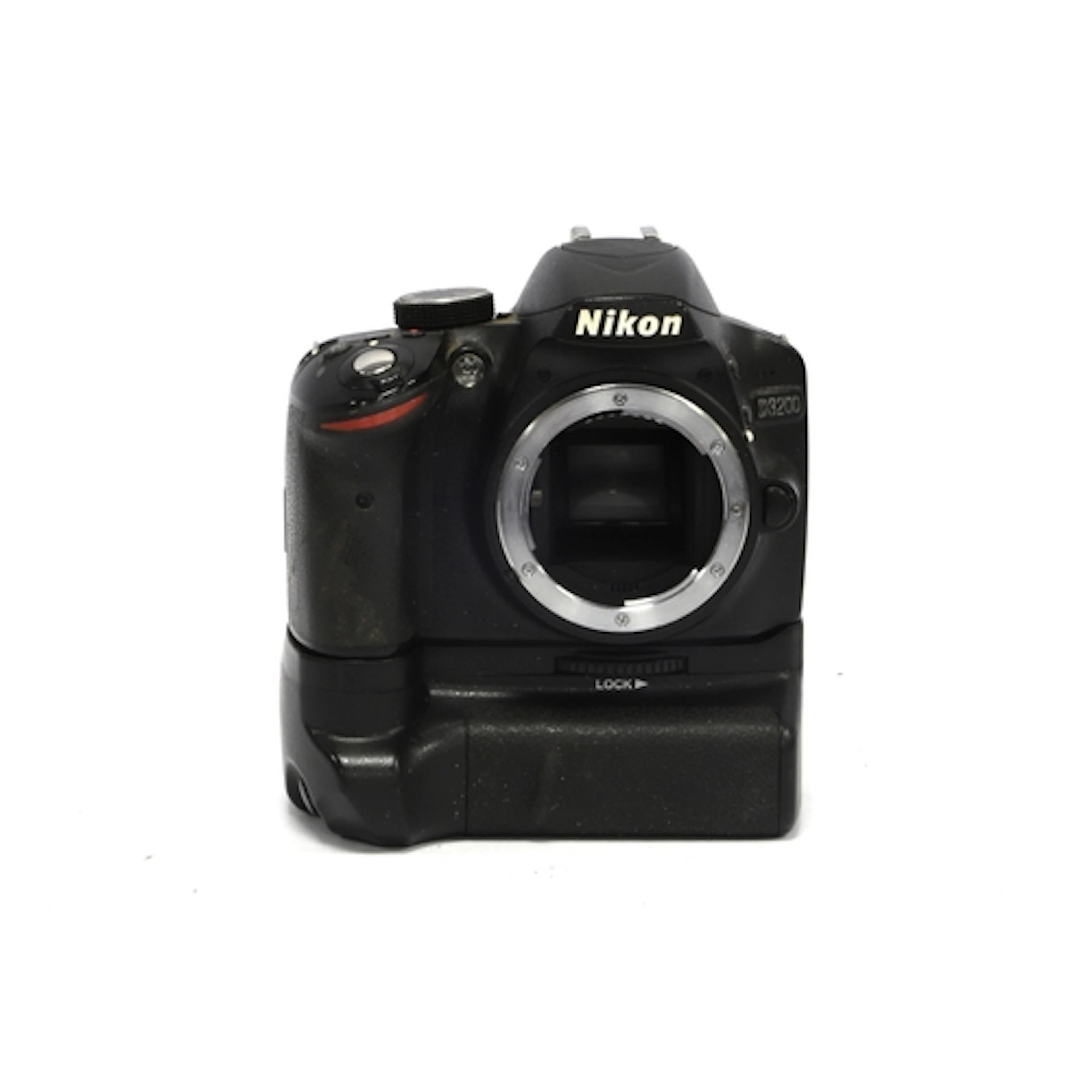Nikon D3200 DSLR Camera Body, black, Untested.