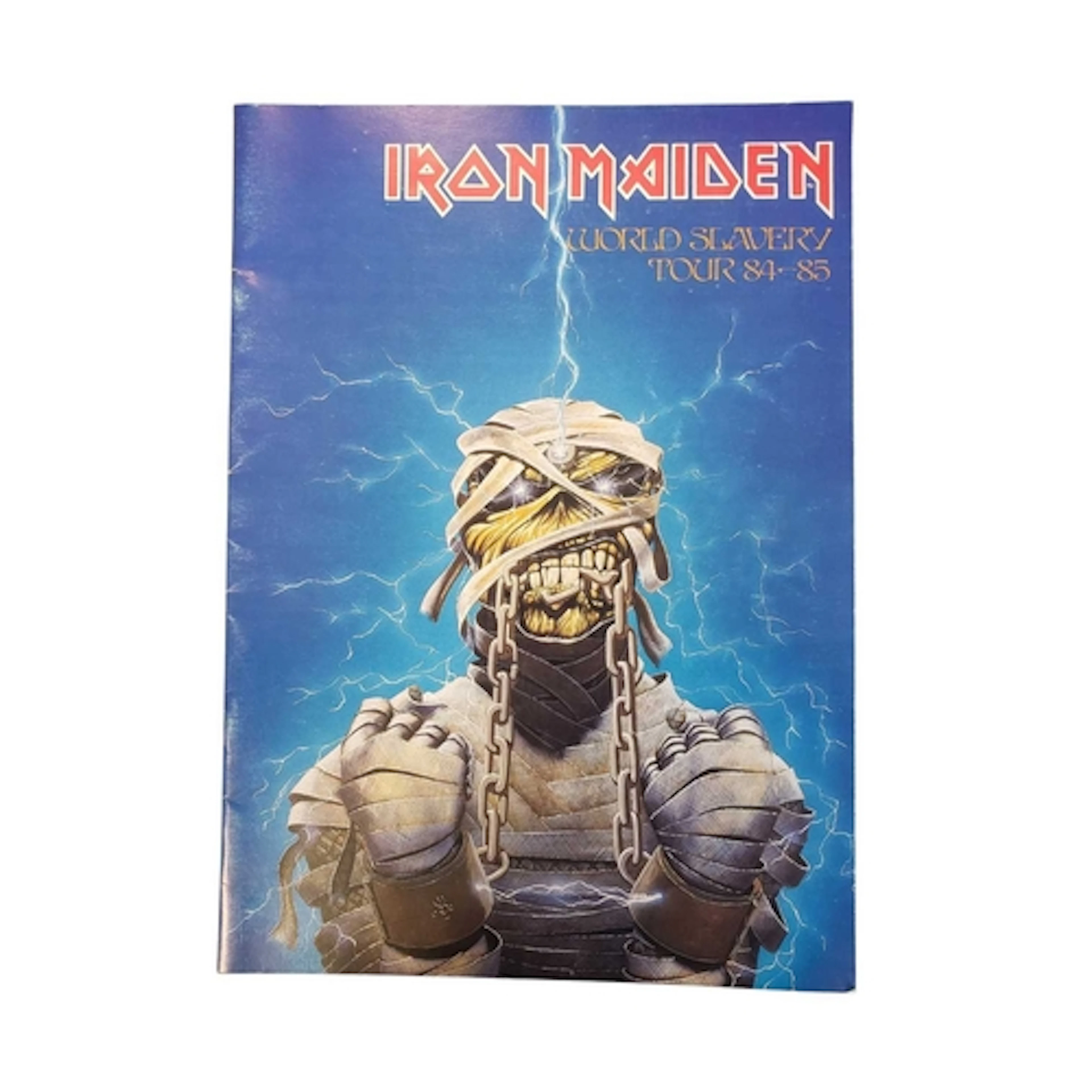 Iron Maiden - Signed World Slavery Tour 84-85 programme. Sig...