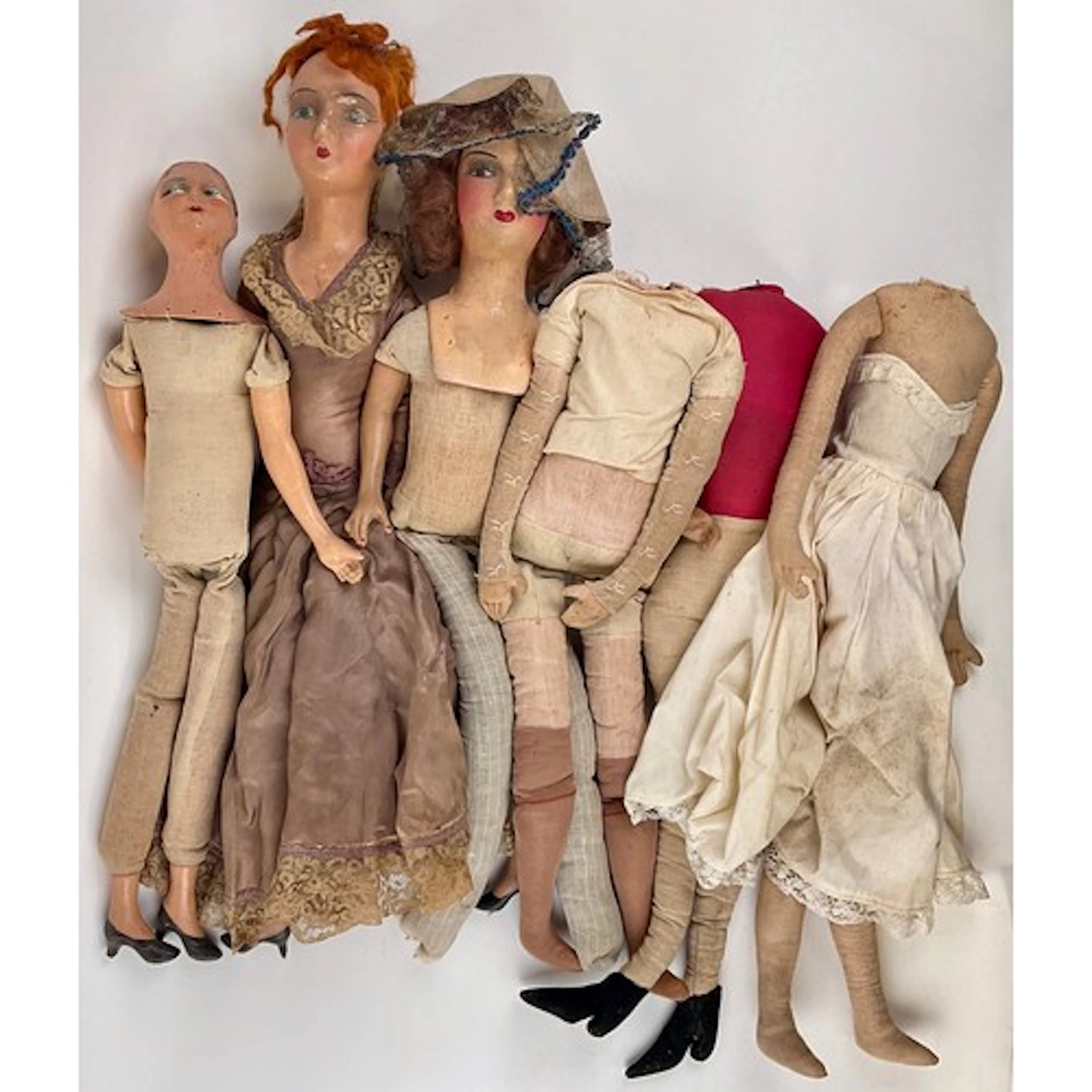 Collectables - a 1920s/30s Continental bisque boudoir doll, ...