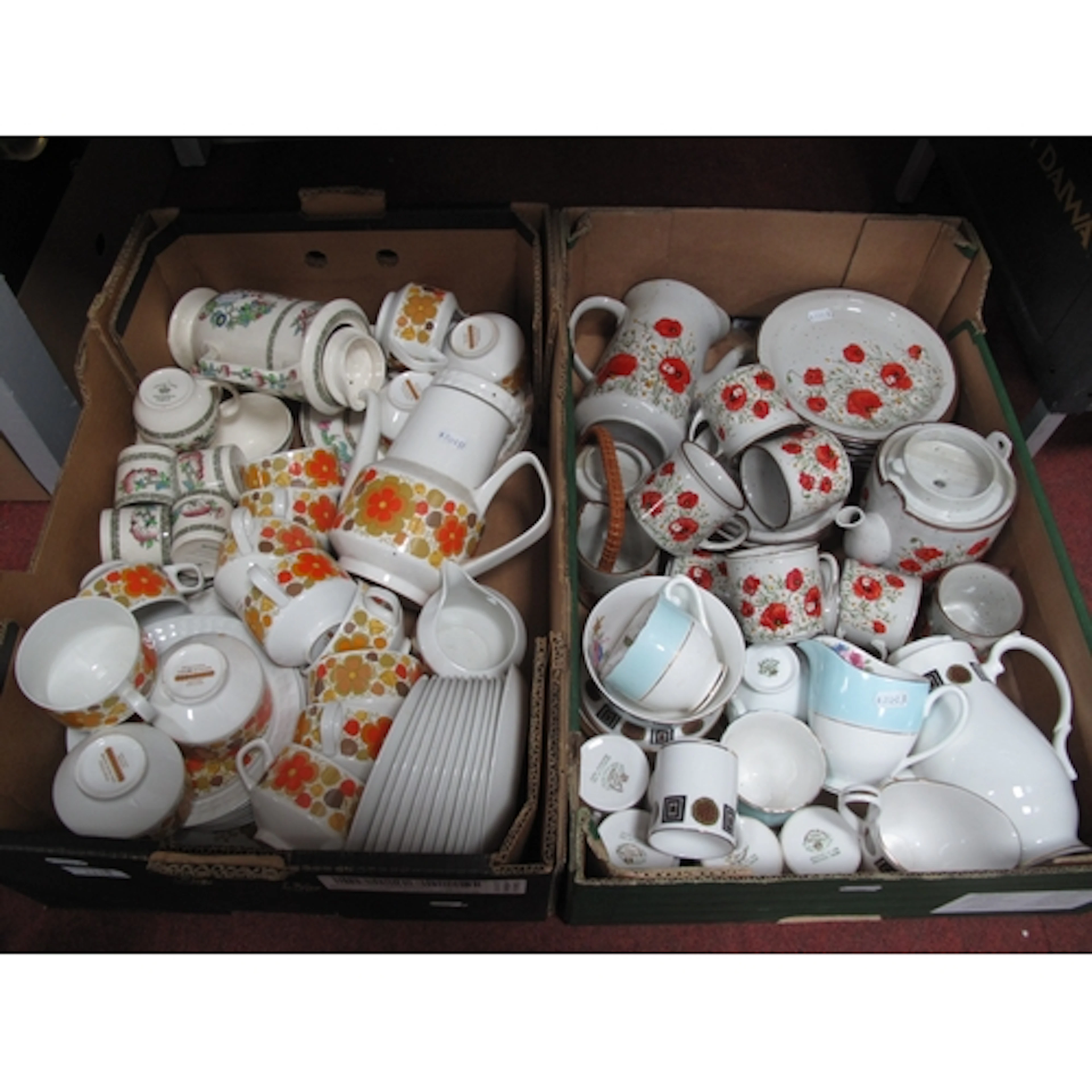 Ceramic Tea Wares, including quantity of Spanish Pontesa "Th...