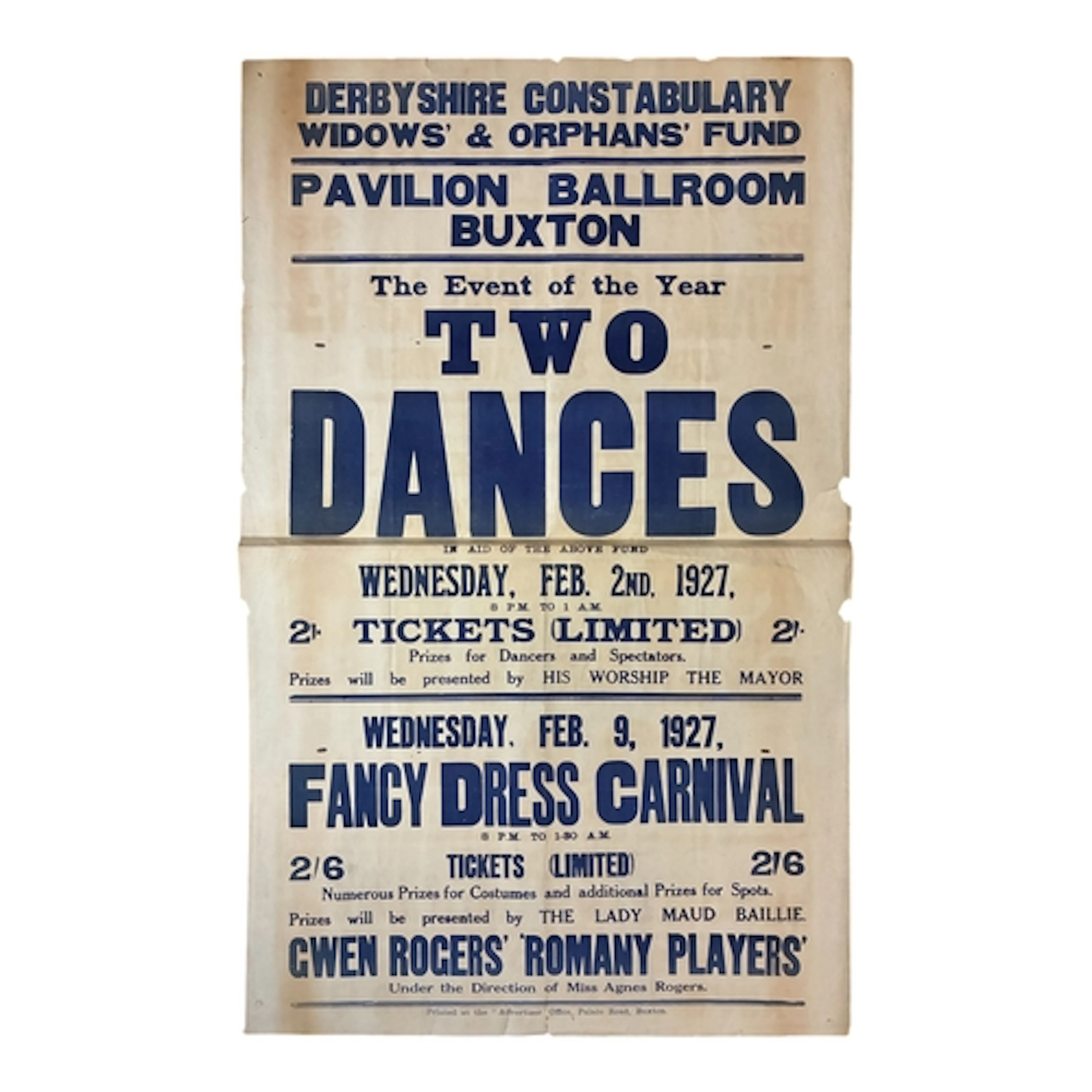 Pavilion Ballroom, Buxton, The Event of the Year, Two Dances...