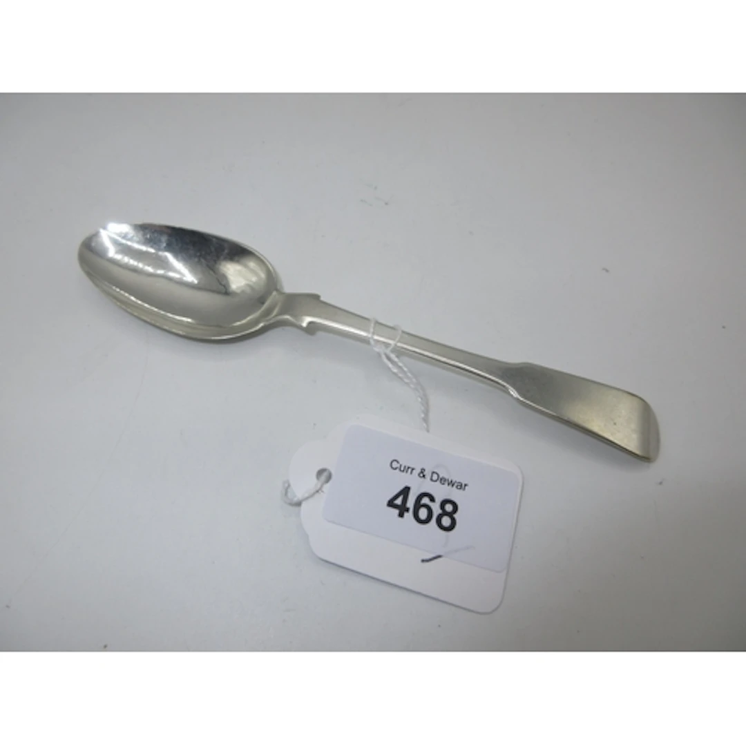 Scottish Provincial Silver Teaspoon by David Gray Dumfries, ...
