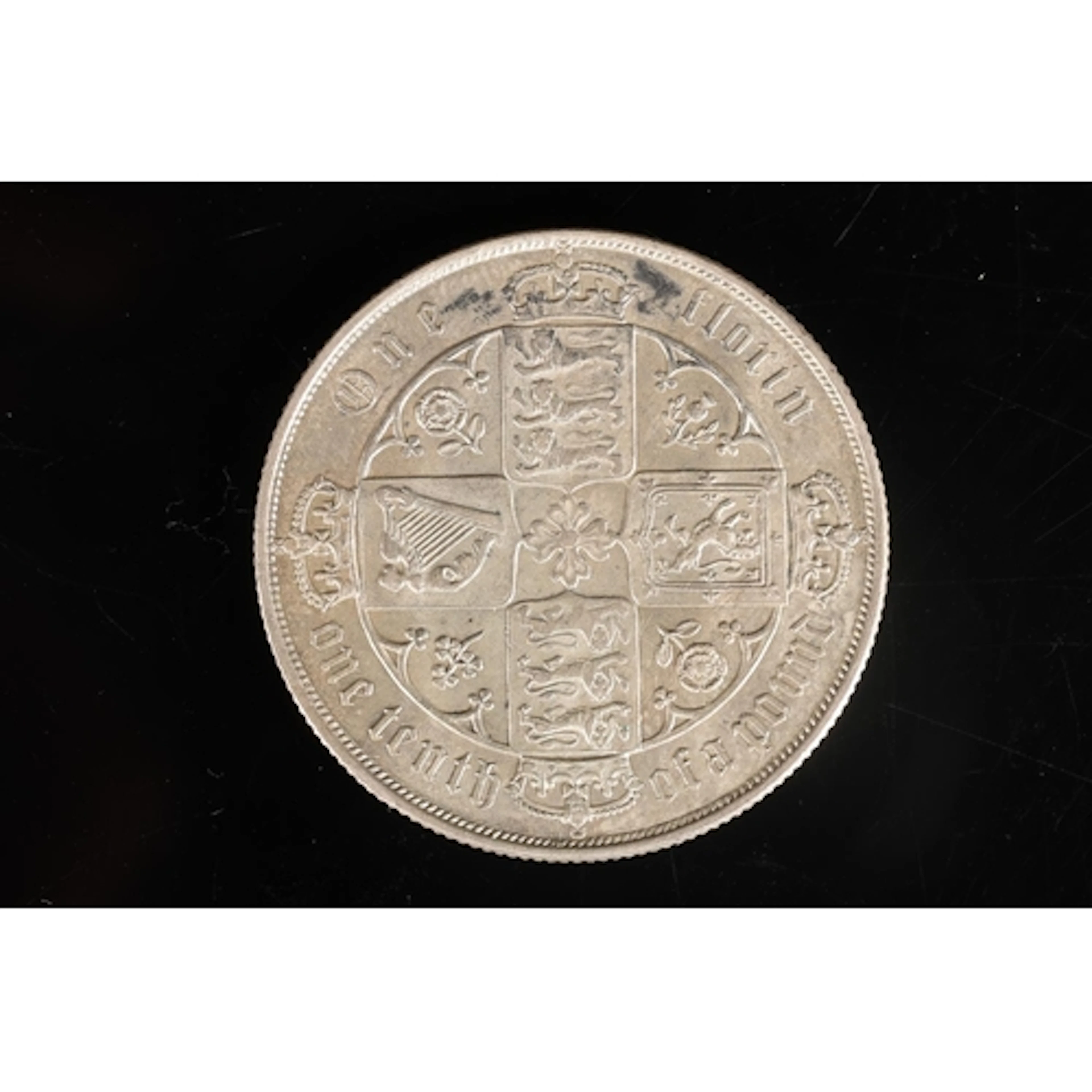 UNITED KINGDOM Queen Victoria (1837-1901) silver 'Gothic' fl...
