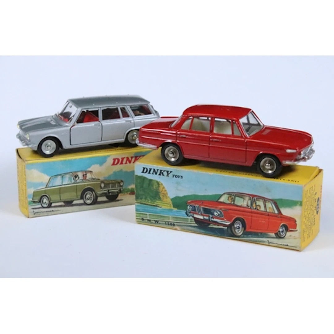 Two boxed French Dinky diecast models to include 523 Simca 1...