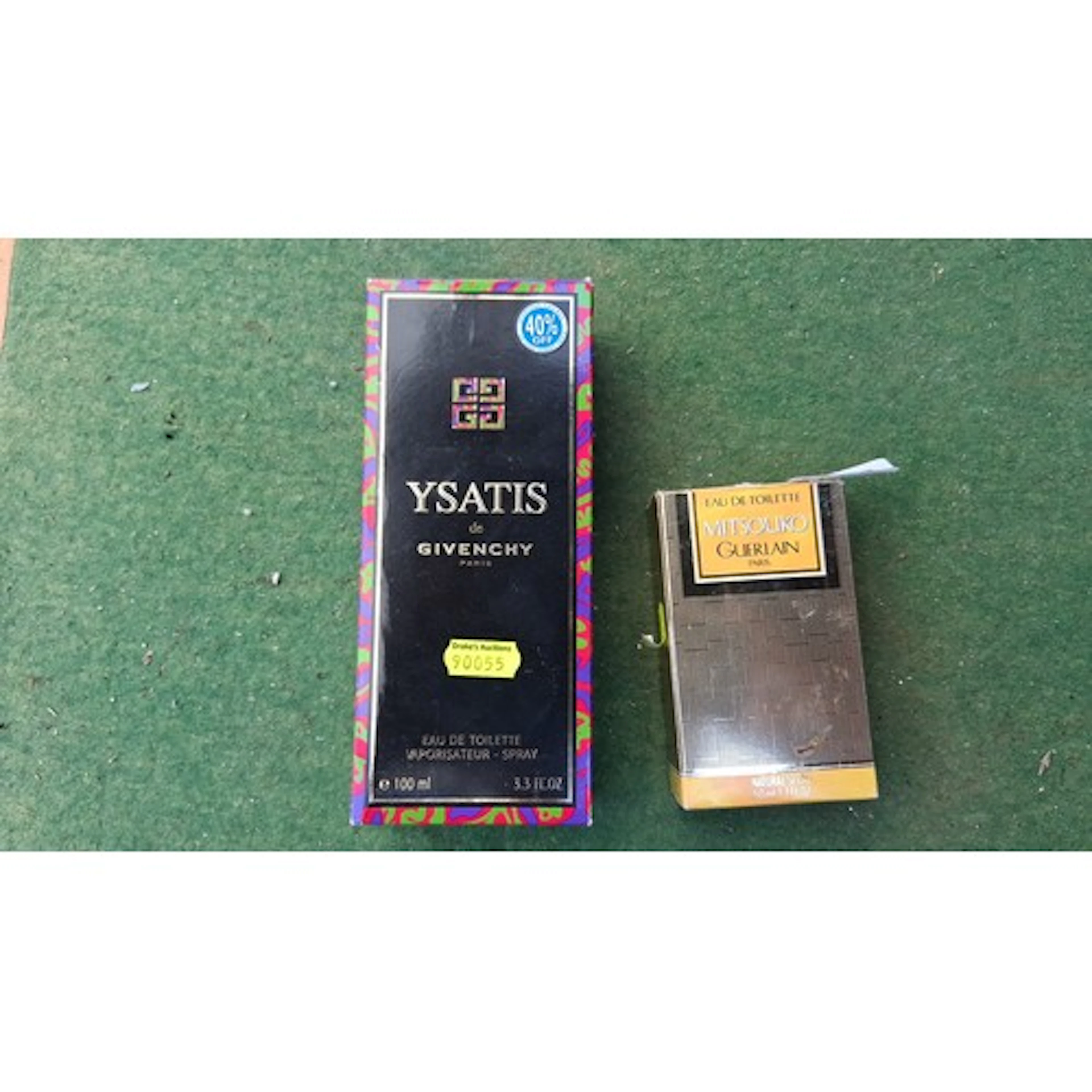 2 boxed French eau de toilette sprays comprising Ysatis by G...