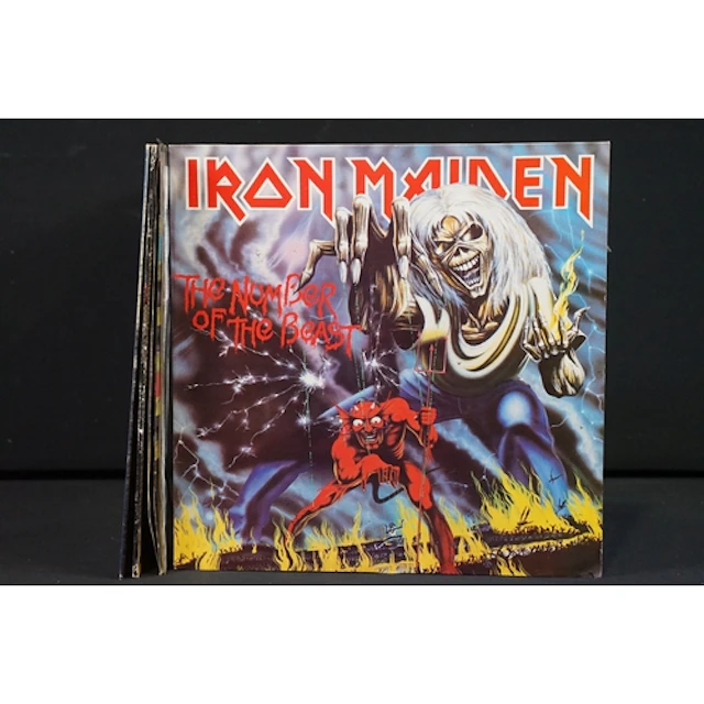 Vinyl - 1 Iron Maiden LP, and 6 12" to include The Number Of...