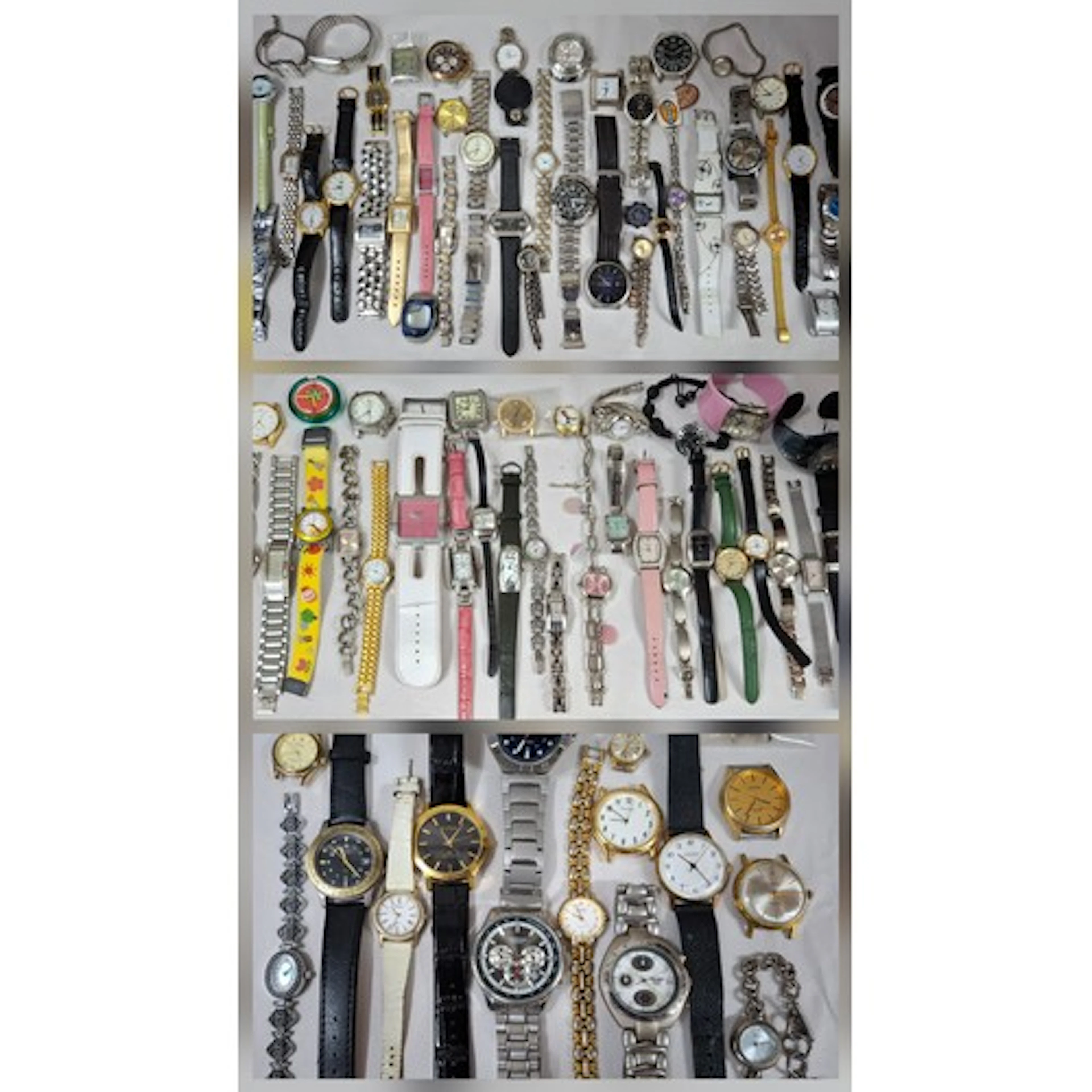 A quantity of watches and watch dials to include a Sekonda N...