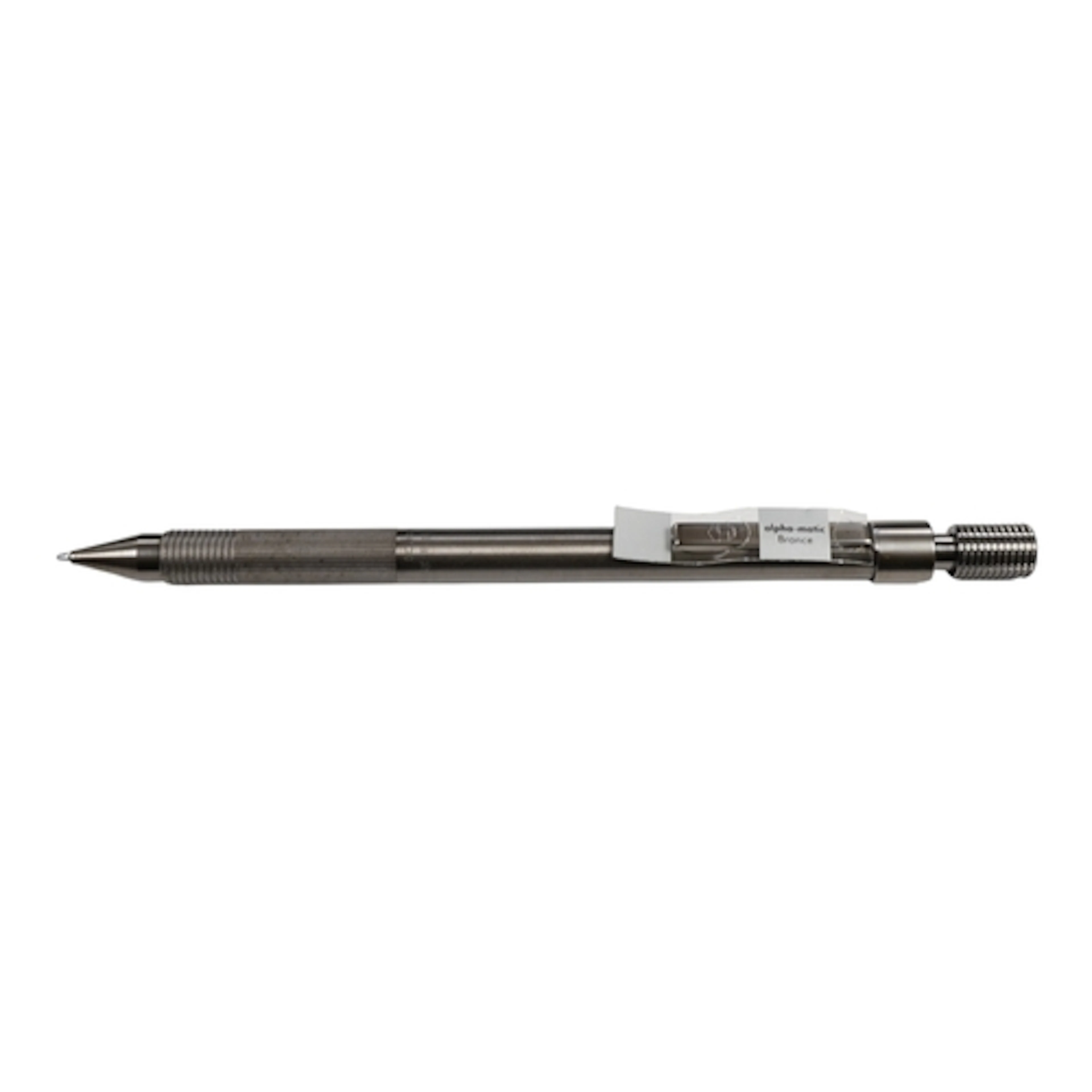 A cased Faber-Castell Alpha-matic propelling pencil in bronz...