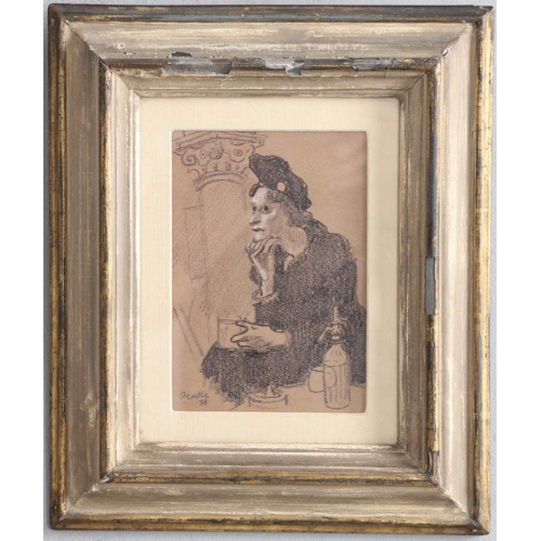 MERVYN LAURENCE PEAKE (1911-1968). 'AT THE WARRINGTON'. (d) ...