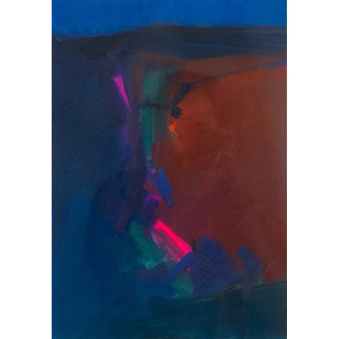 § John MILLER (1931-2002) Cornish Winter Landscape Gouache,...