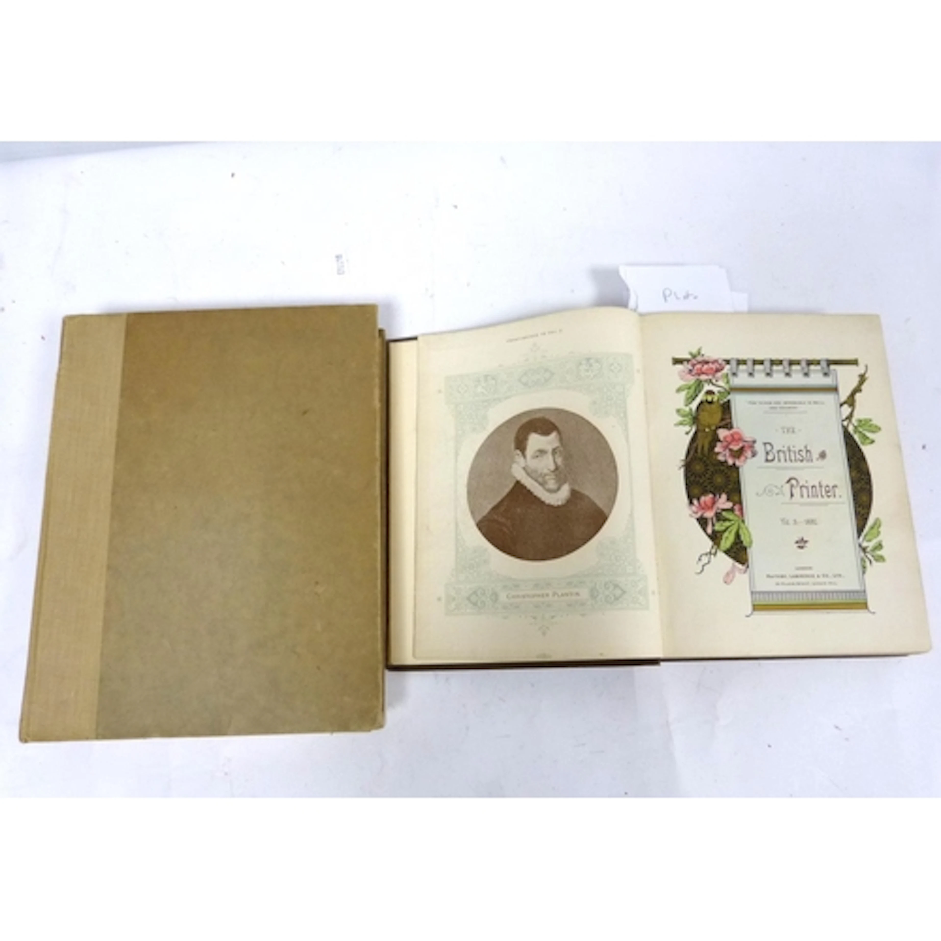 PLOMER HENRY R. English Printers' Ornaments. Ltd....