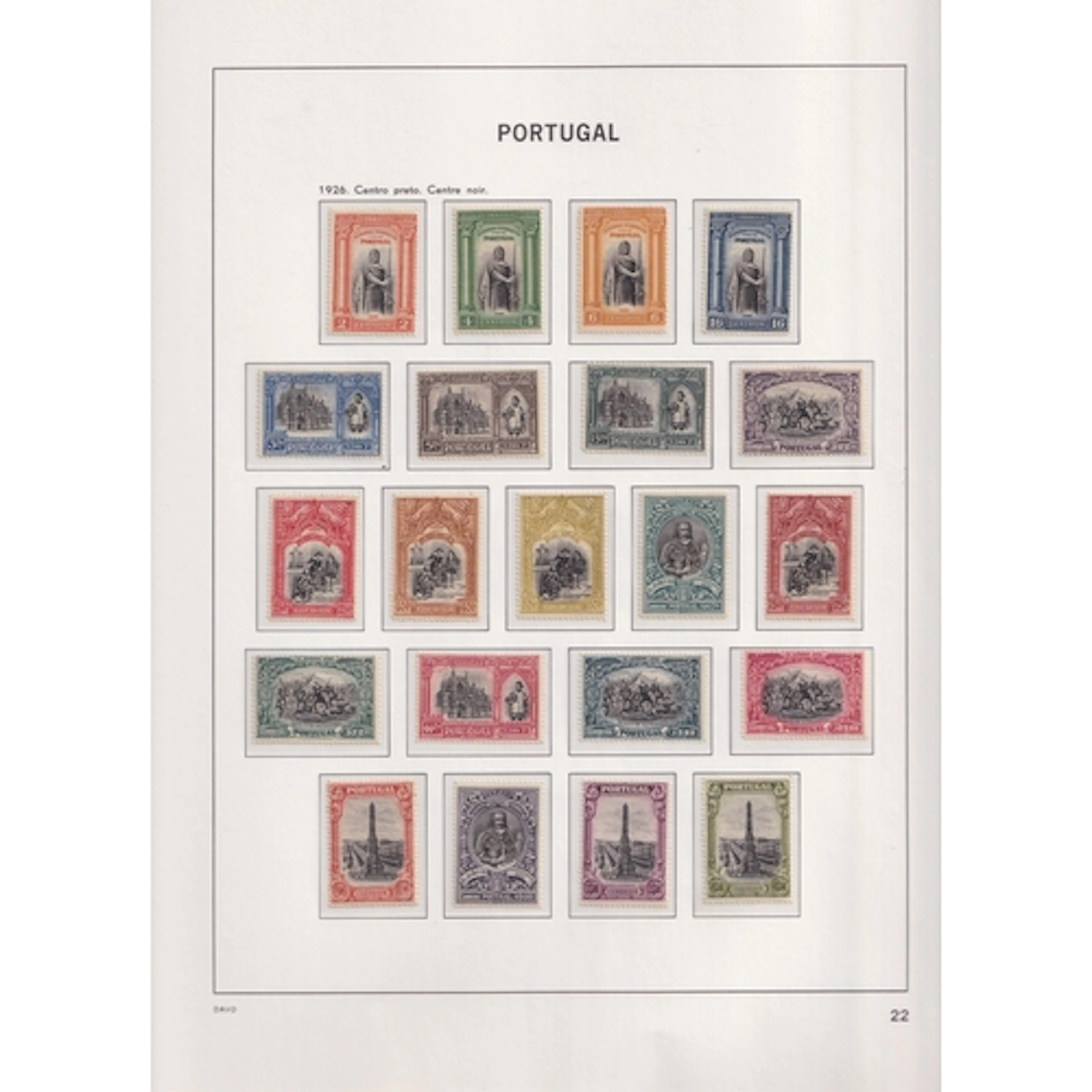 1856/1990 mint collection in 4 Davo printed albums, a handfu...