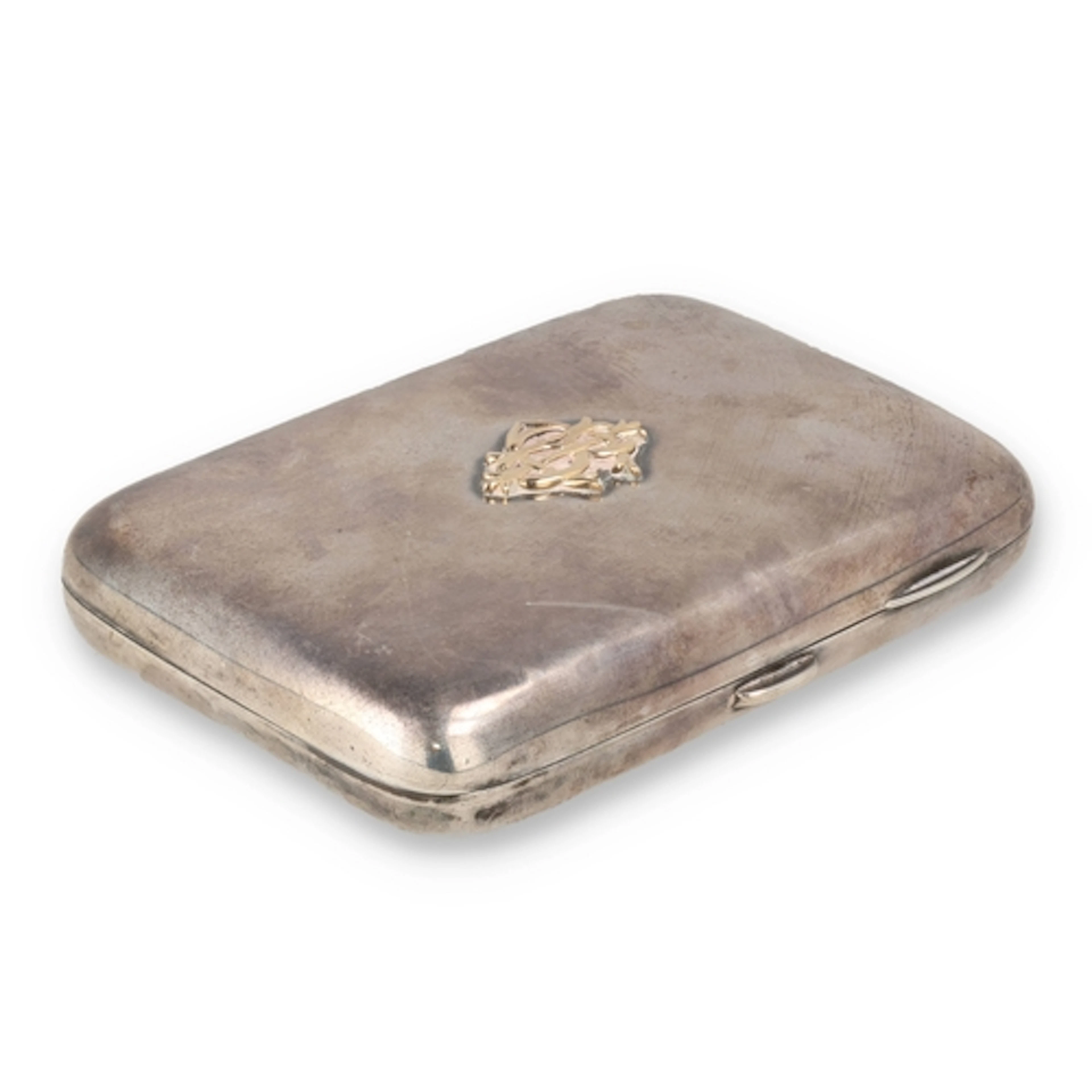 A VICTORIAN SILVER CIGAR CASE, NATHAN & HAYES, BIRMINGHA...