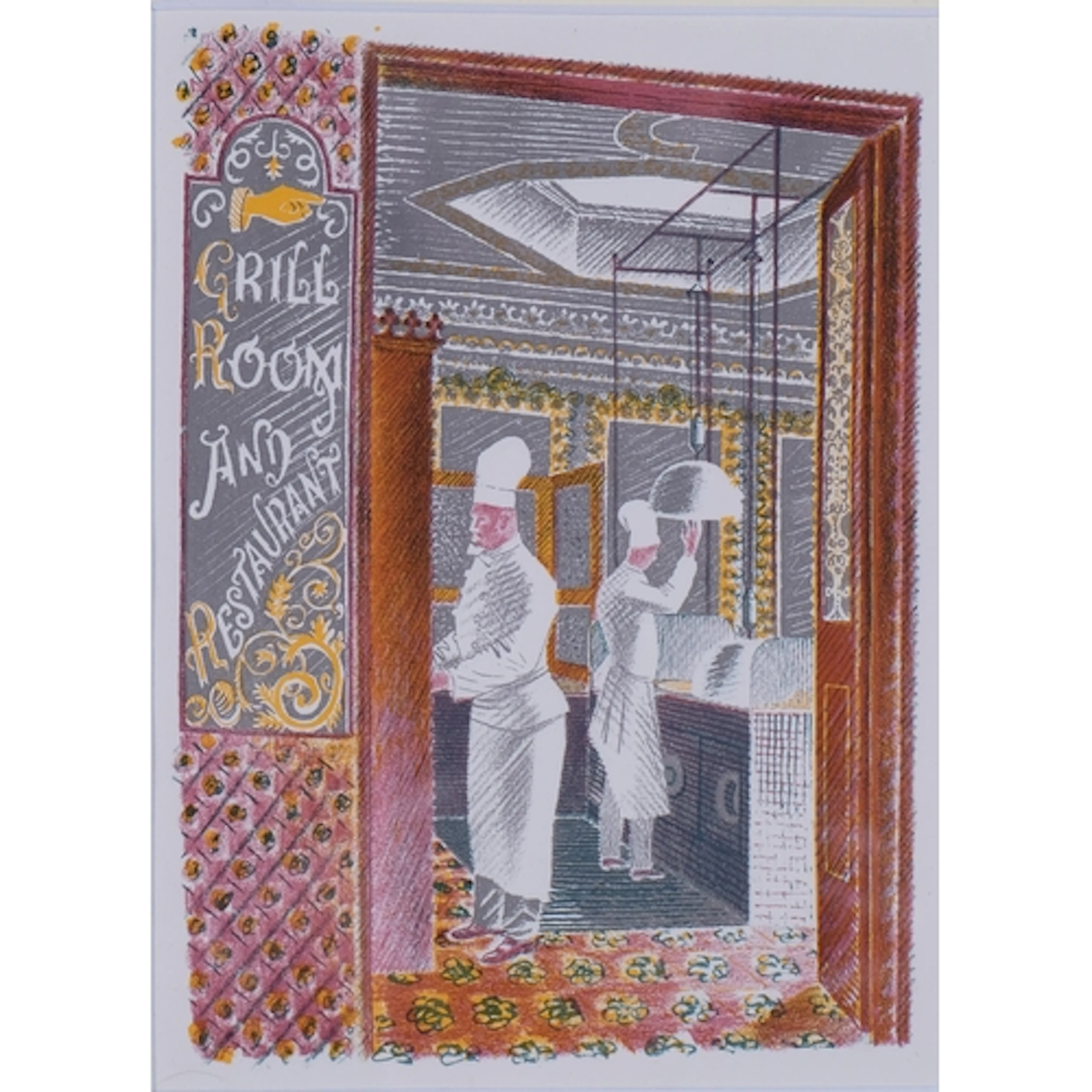 Eric Ravilious (1903-1942), lithograph in colours on paper, ...