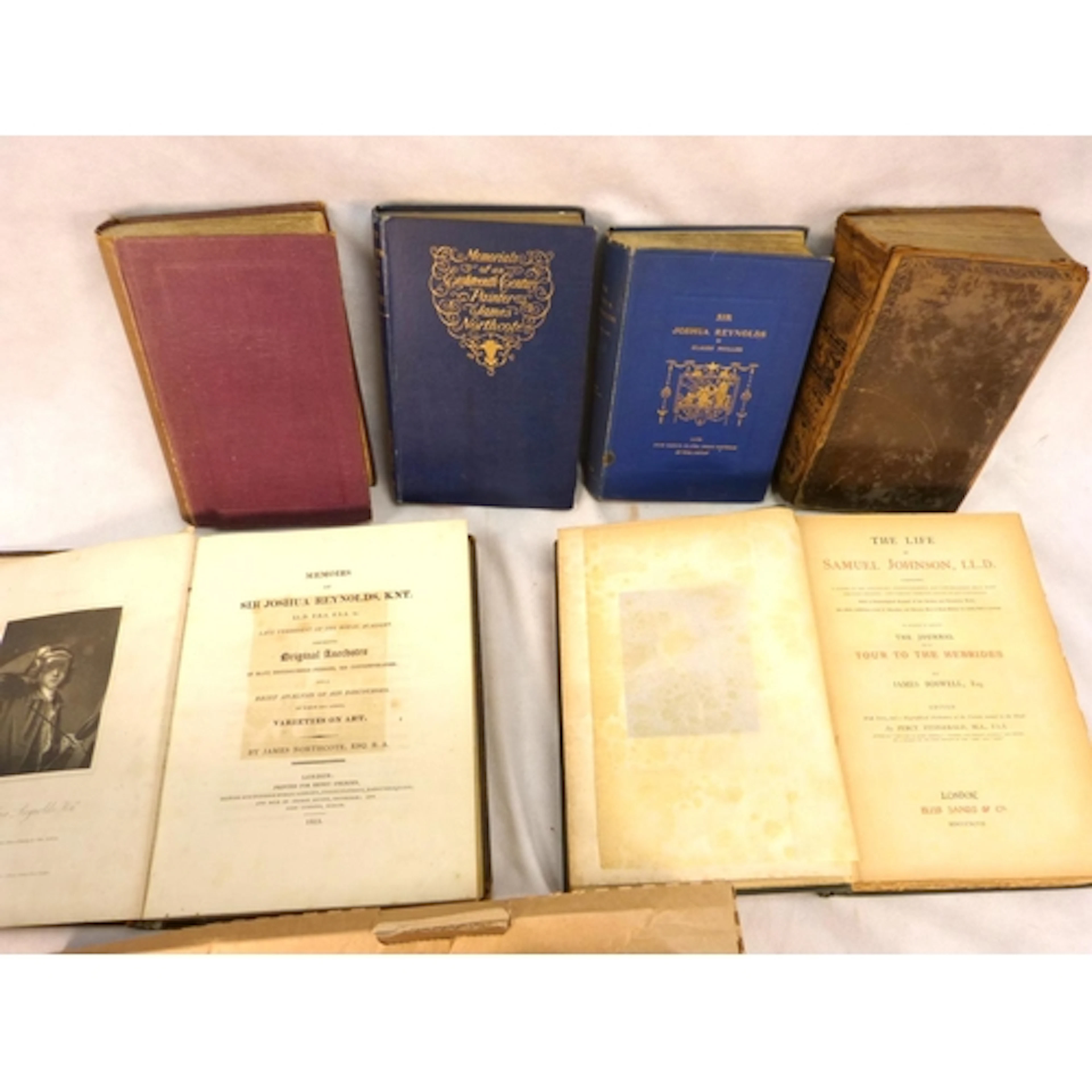 REYNOLDS SIR JOSHUA. James Northcote, Memoirs of ...