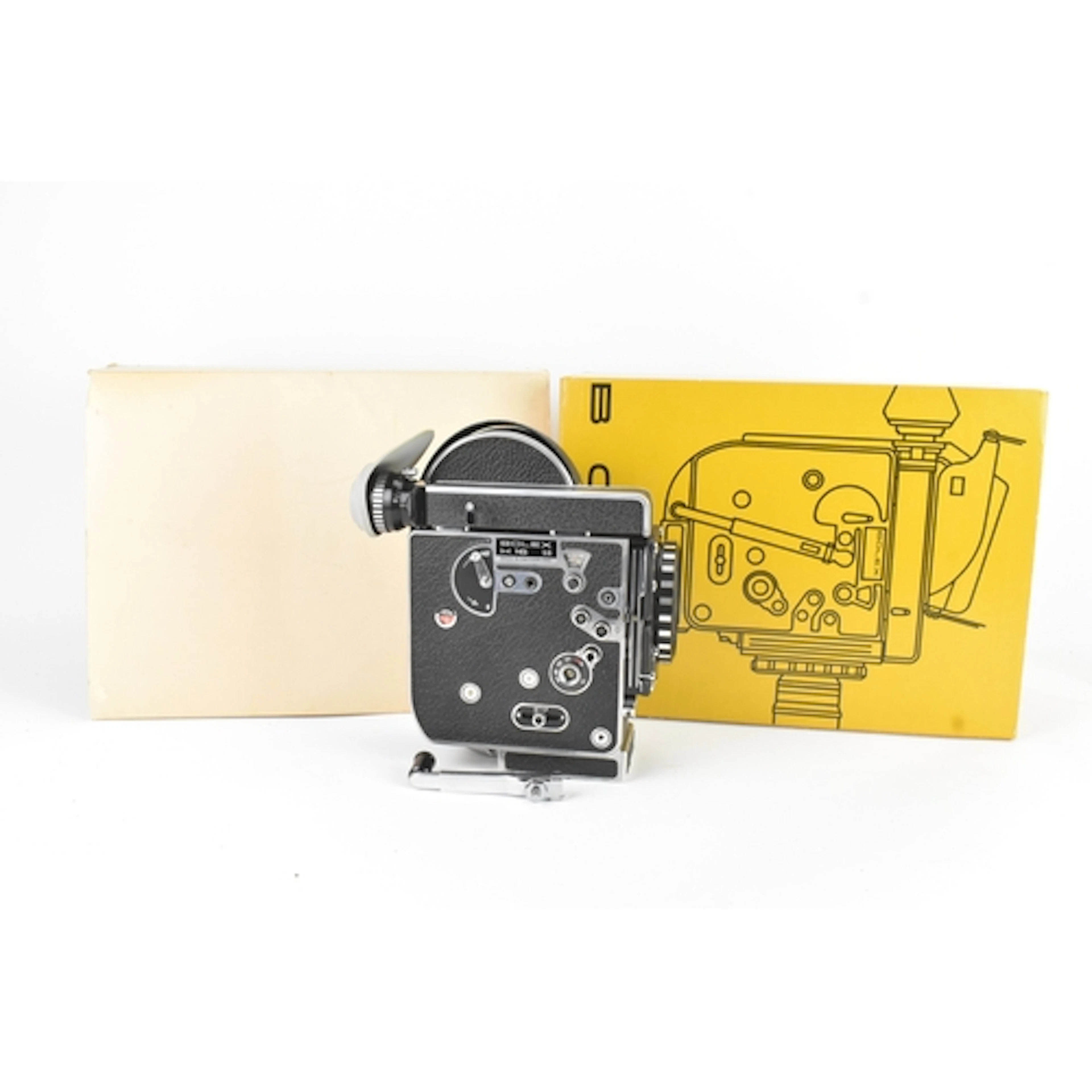 A Bolex Paillard H16 Cine Camera, black body, numbered 30325...