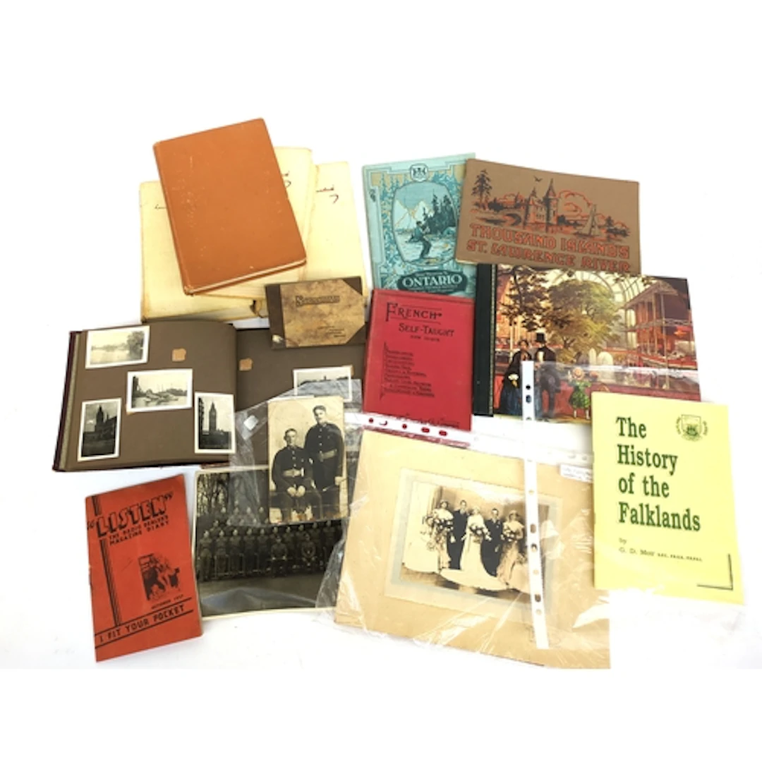 BOOKS, PAMPHLETS and PHOTOGRAPHIC MISCELLANY. A mid-century ...