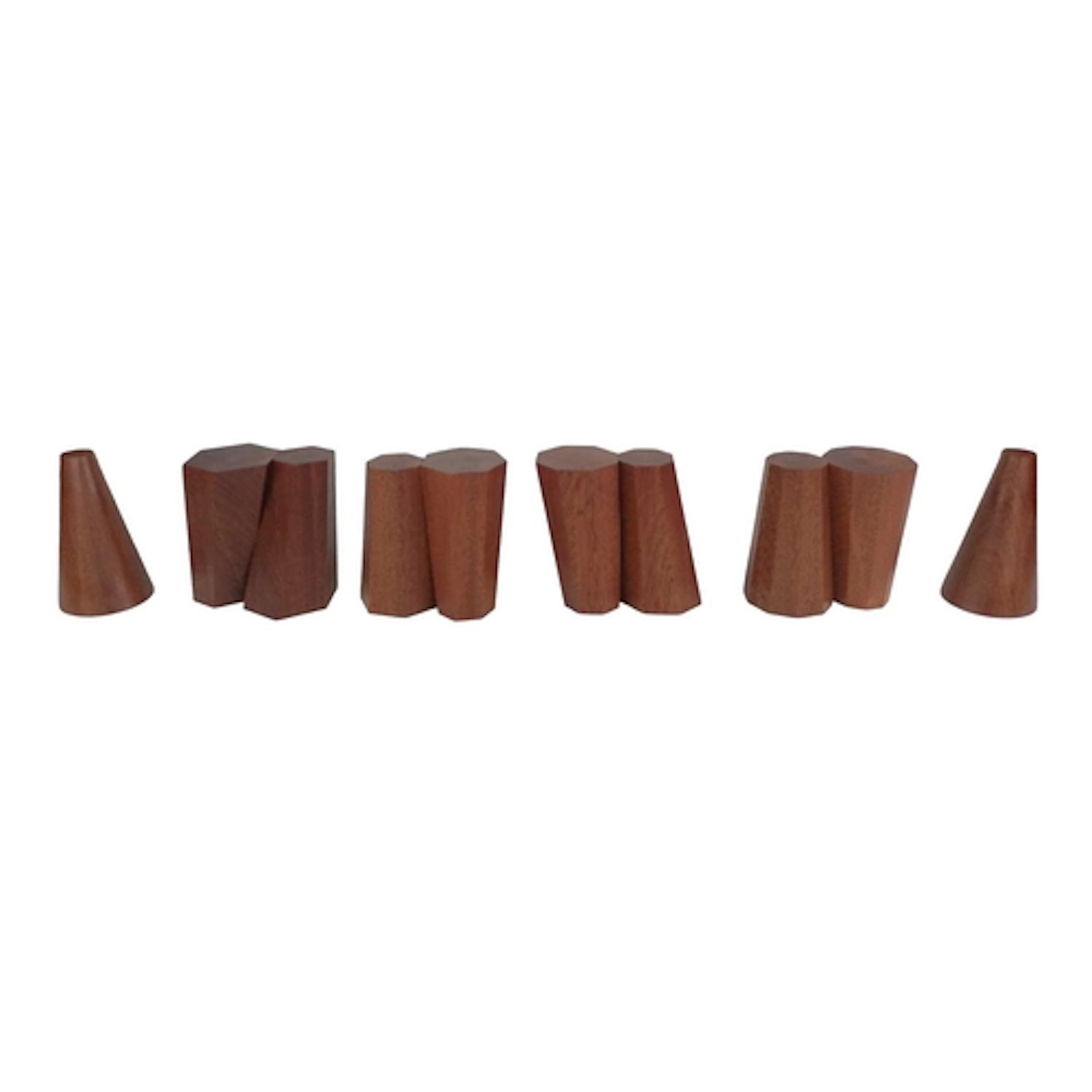 John MITCHELL (1943-2014) Five Sets of Frustum Pairs Compris...